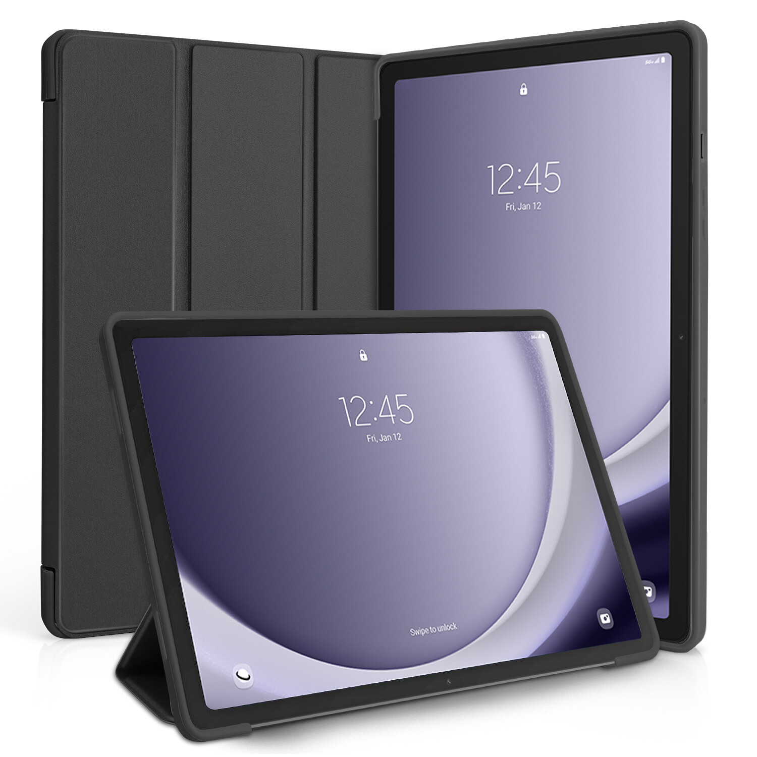 Case for Samsung Galaxy Tab A11+ 2025 with Tempered Glass Screen Protector