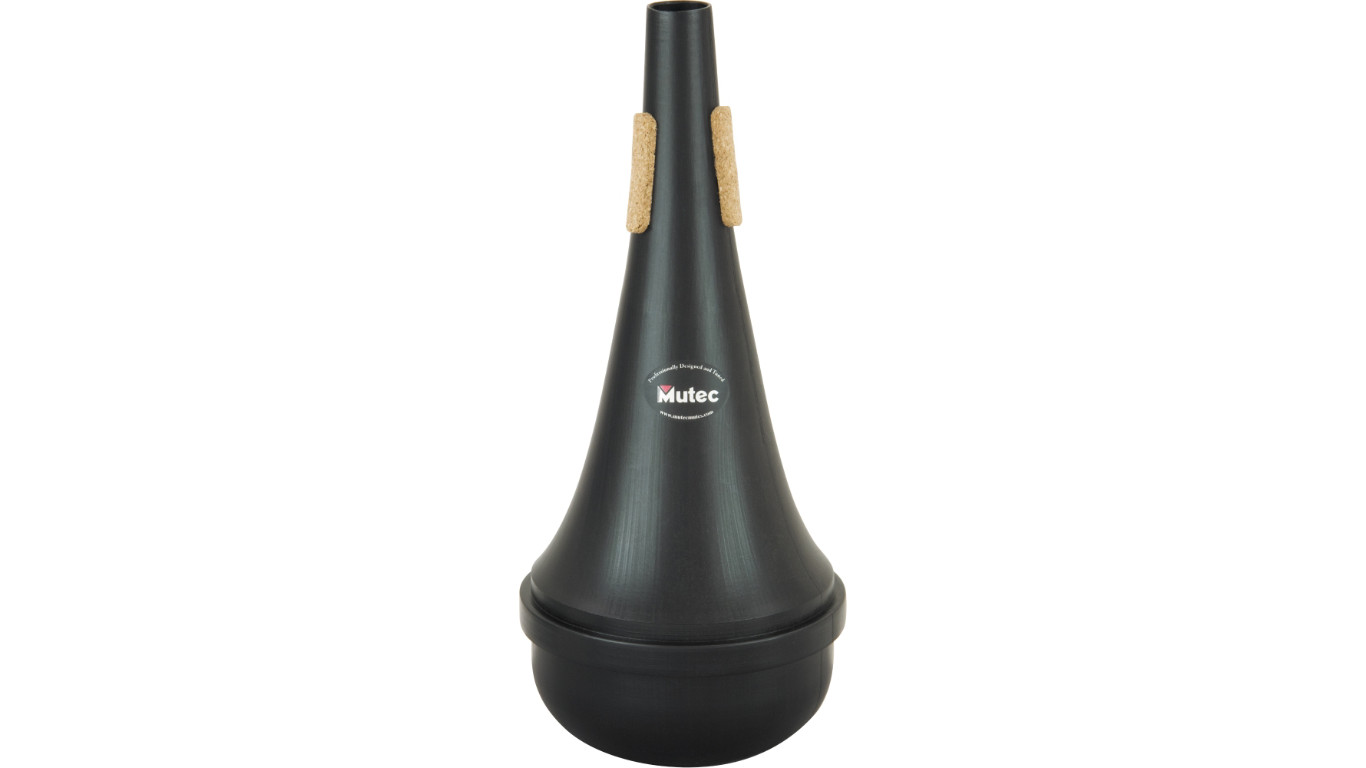 MUTEC MHT210 BLACK POLYMER TROMBONE STRAIGHT MUTE