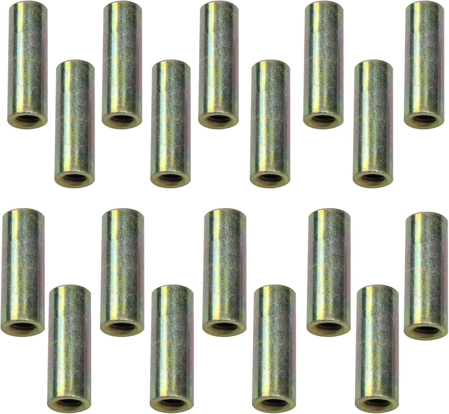20Pcs Yootones Bass Guitar Truss Rod Nut Buckle Connect Connector 8mm 9mm...