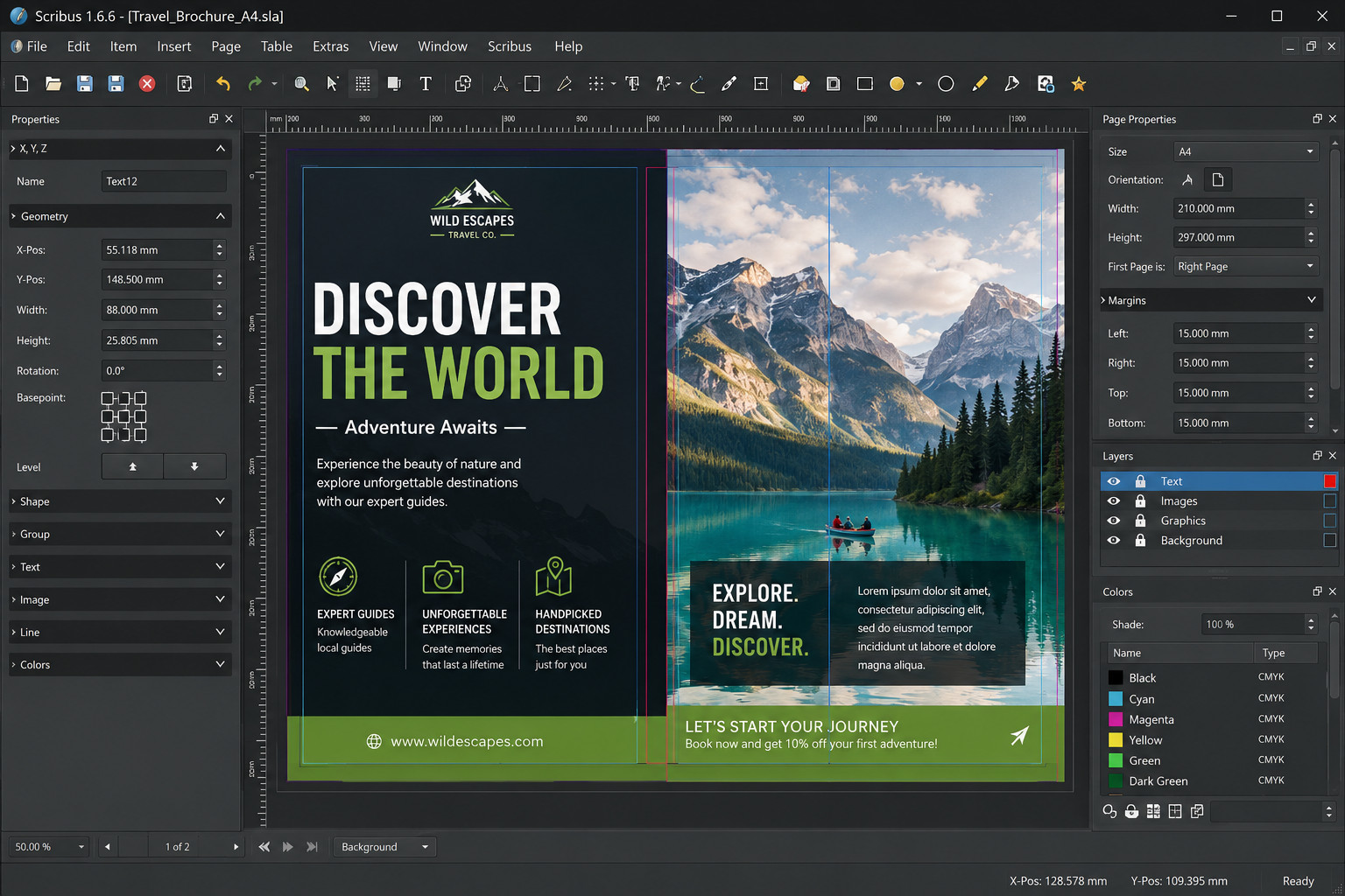 SCRIBUS 2026 PROFESSIONAL DESKTOP PUBLISHING SUITE v1.6.6 Software ~ MAC os CD