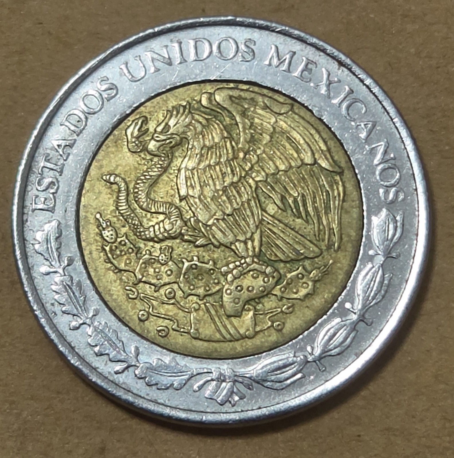 MEXICO 🇲🇽 ONE (1) PESO COIN 2008