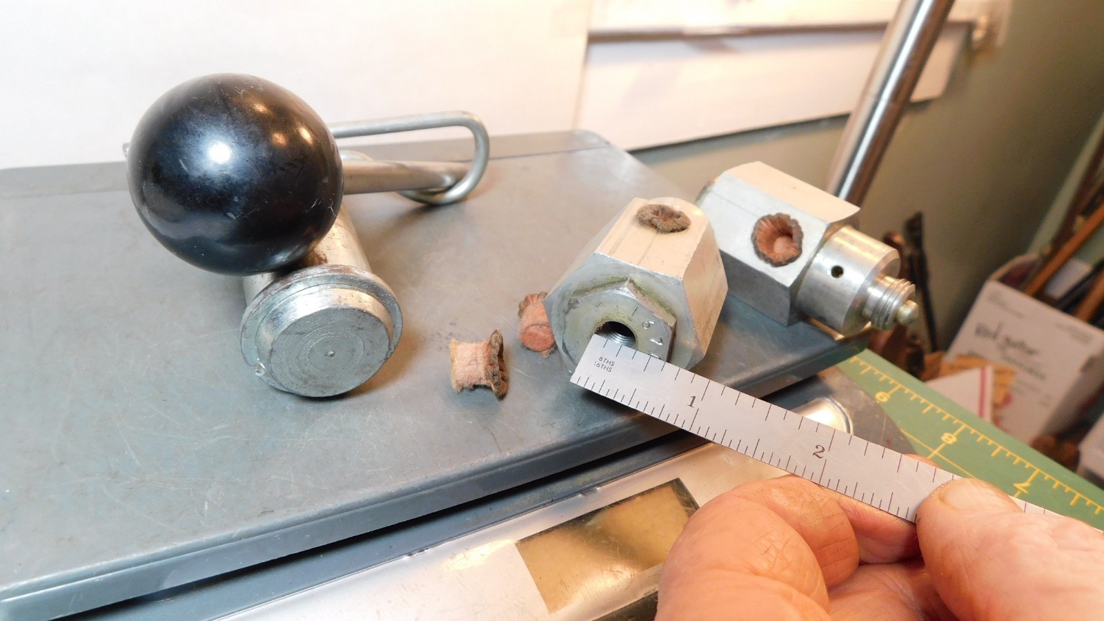 E1212E/1670E #223 Fluid Control Valves, Controller Knob Handle &1x3"Pin