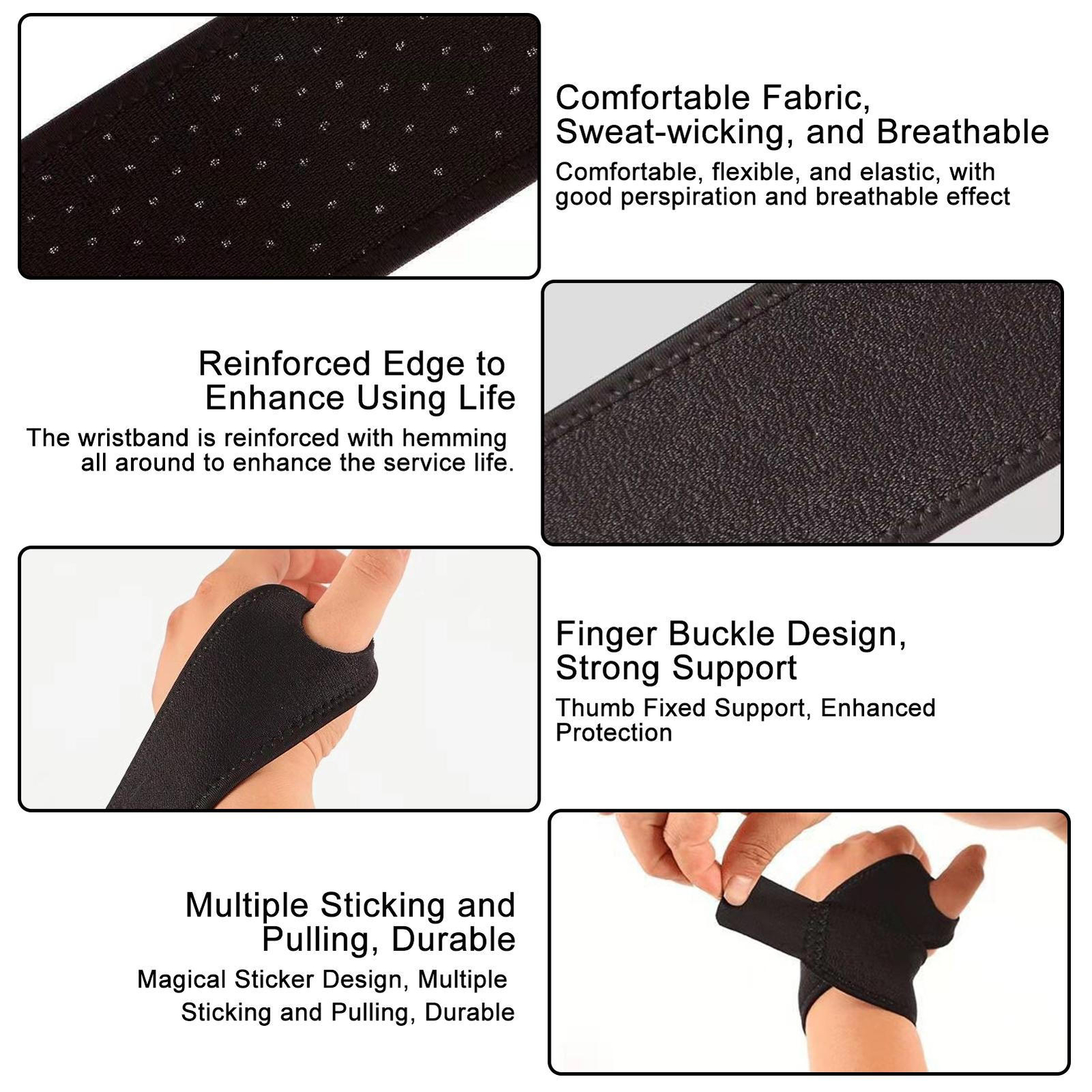 Wrist Brace Adjustable Wrist Strap Wrist Brace Sport, Wrist Wraps Weightlifting