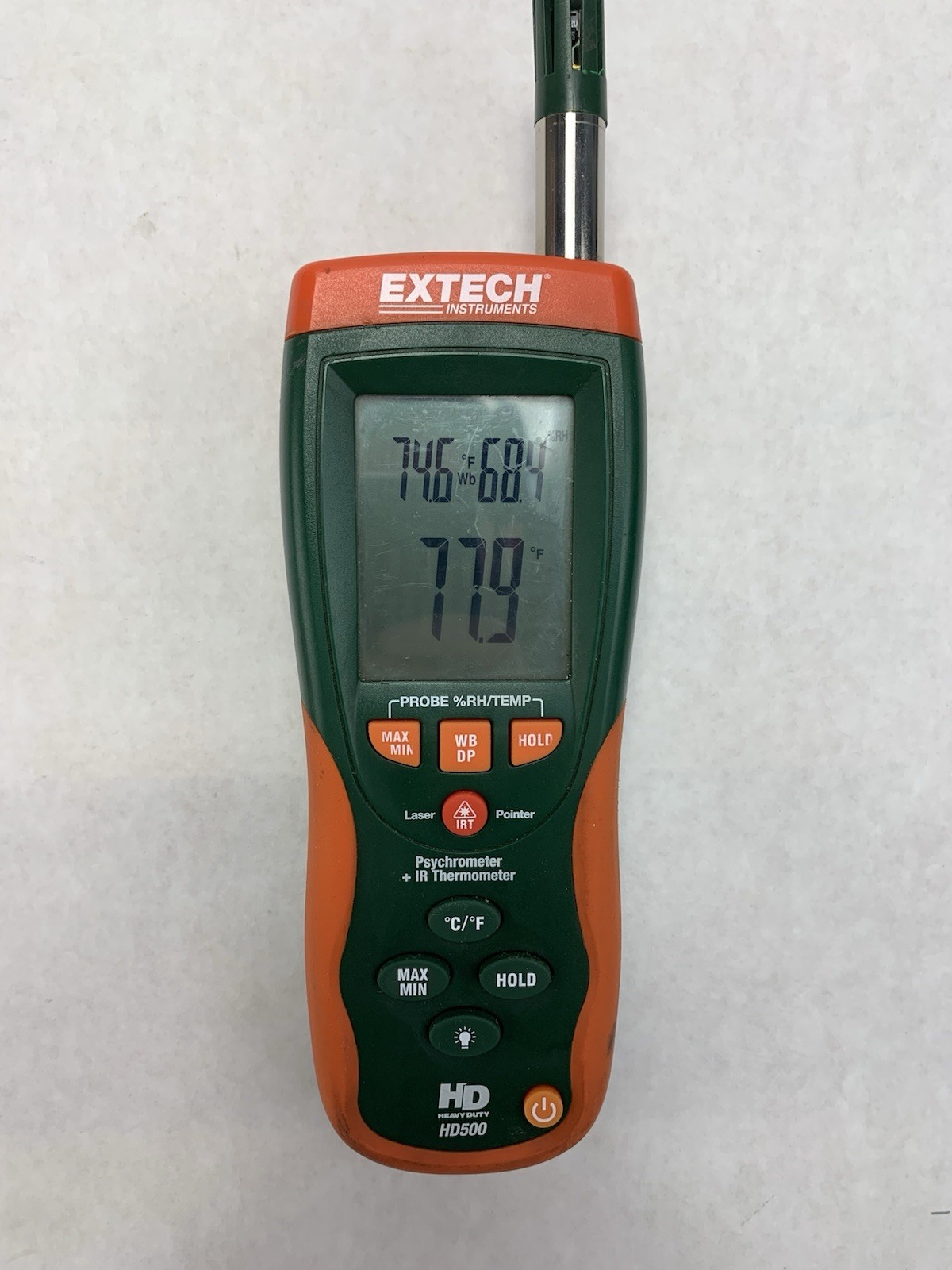 Extech Instruments HD500 Infrared Thermometer - Tested