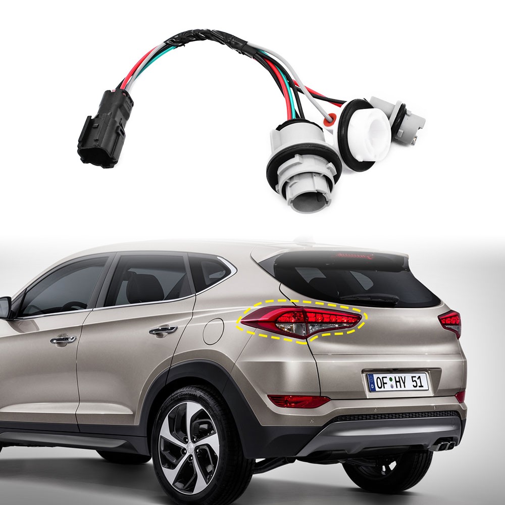 For 2016-2018 Hyundai Tucson Tail Lamp Socket and Wire Assembly 92480-D3010