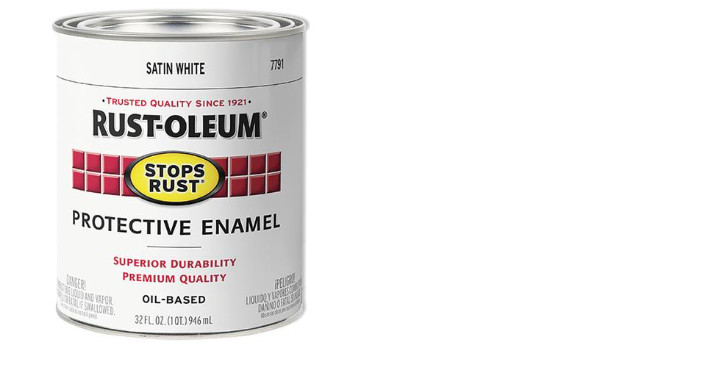 Rust-Oleum® Stops Rust® Satin Protective Enamel Metal Paint - 1 qt.