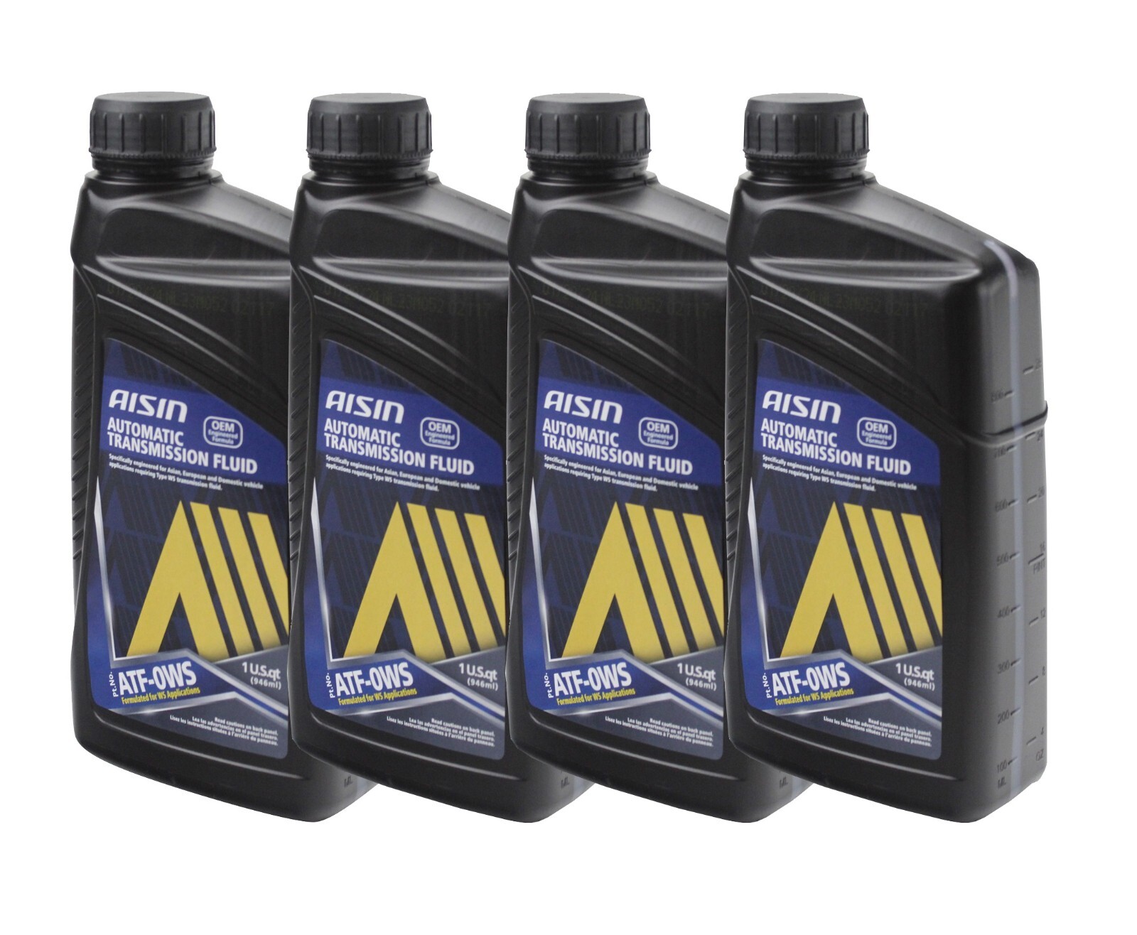 Aisin Automatic Transmission Fluid for 2010-2013 Toyota Prius