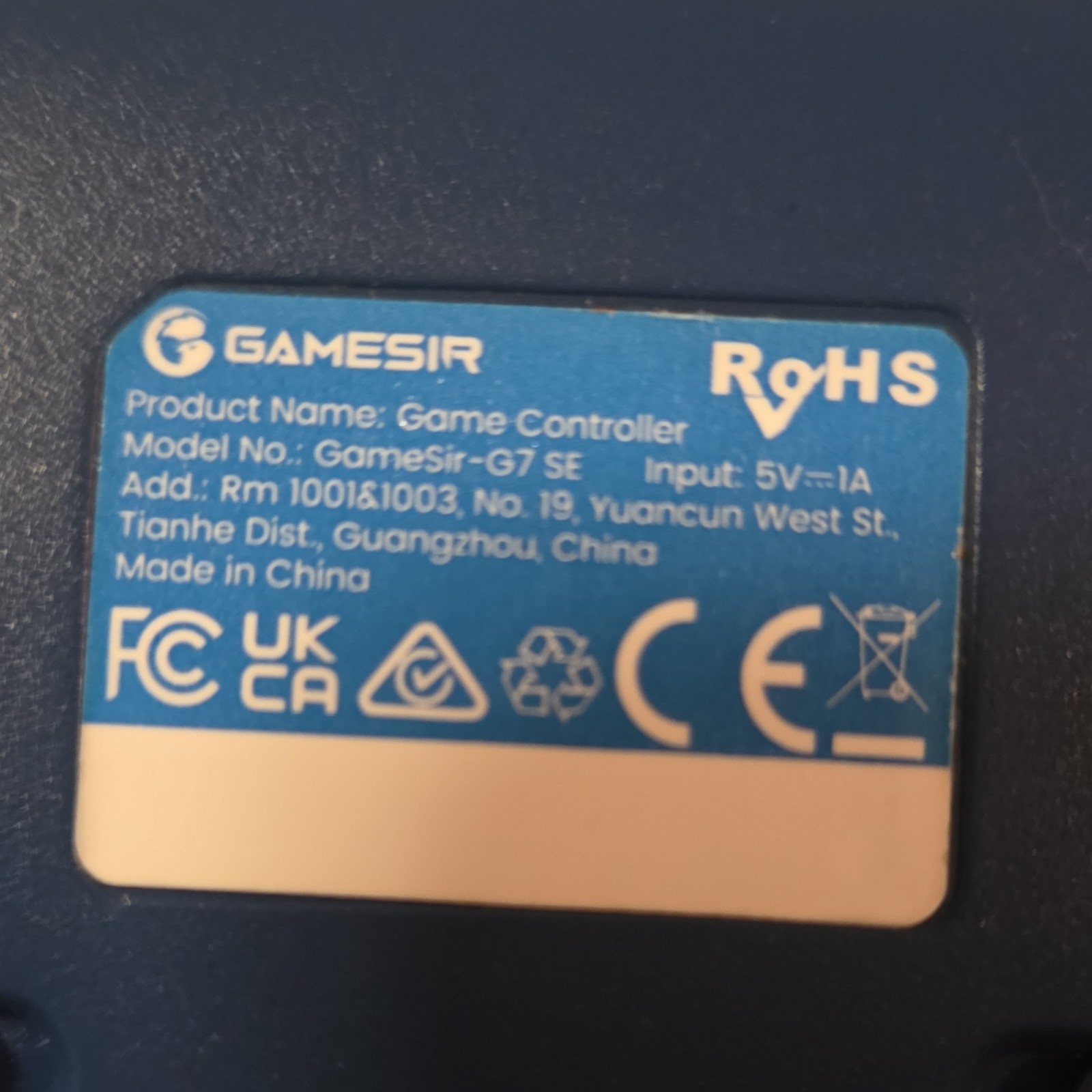 GameSir G7 SE Blue USB-C Game Controller