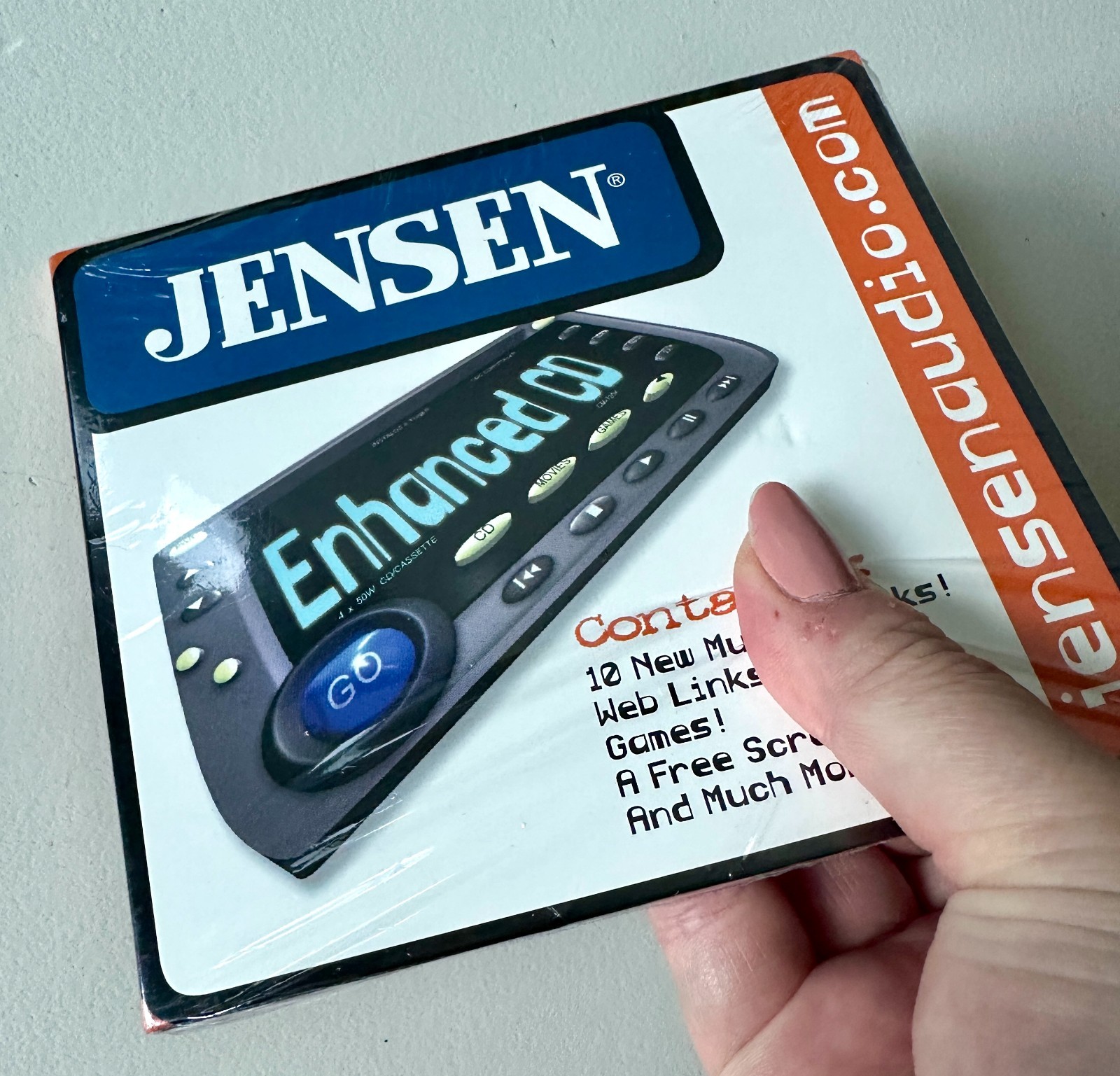 Vintage Jensen Enhanced CD ROM Sealed Multimedia Music Software Windows 95 Mac