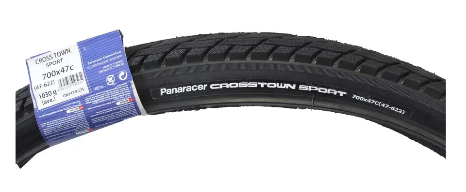 Panaracer Crosstown Sport 26 X 1.75 Bicycle Tire PAIR (2 Tires) Commuter/Hybrid