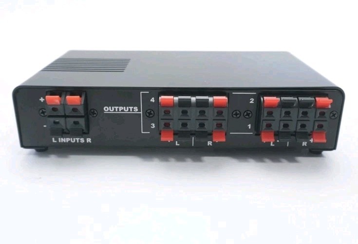Monoprice 4-Channel Speaker Selector Good Condition Nice Fast Shipping