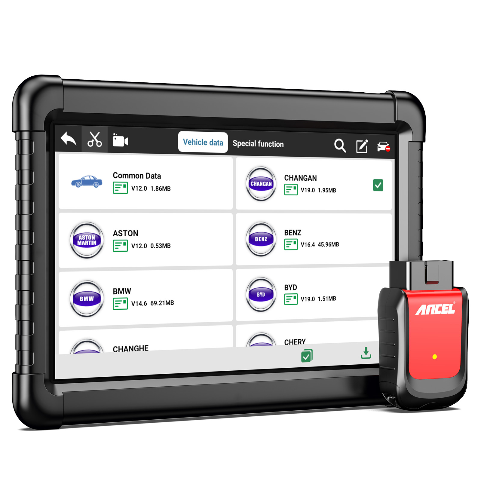 ANCEL X6 Bidirectional Scan Tool OBD2 Scanner Auto Diagnostic Tool All System