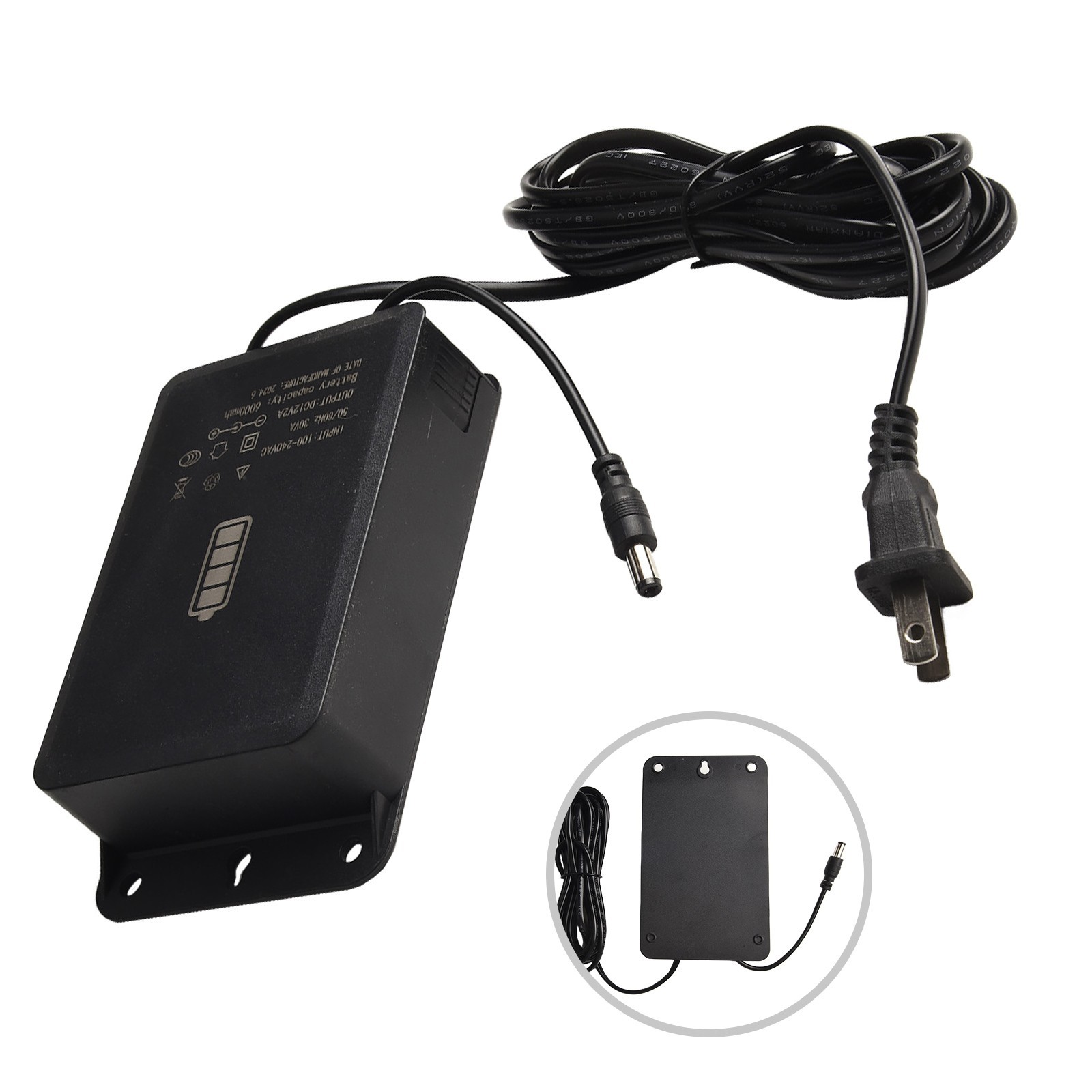 12V2A UPS Power Supply for Outdoor Monitoring Cameras Rainproof and Reliable