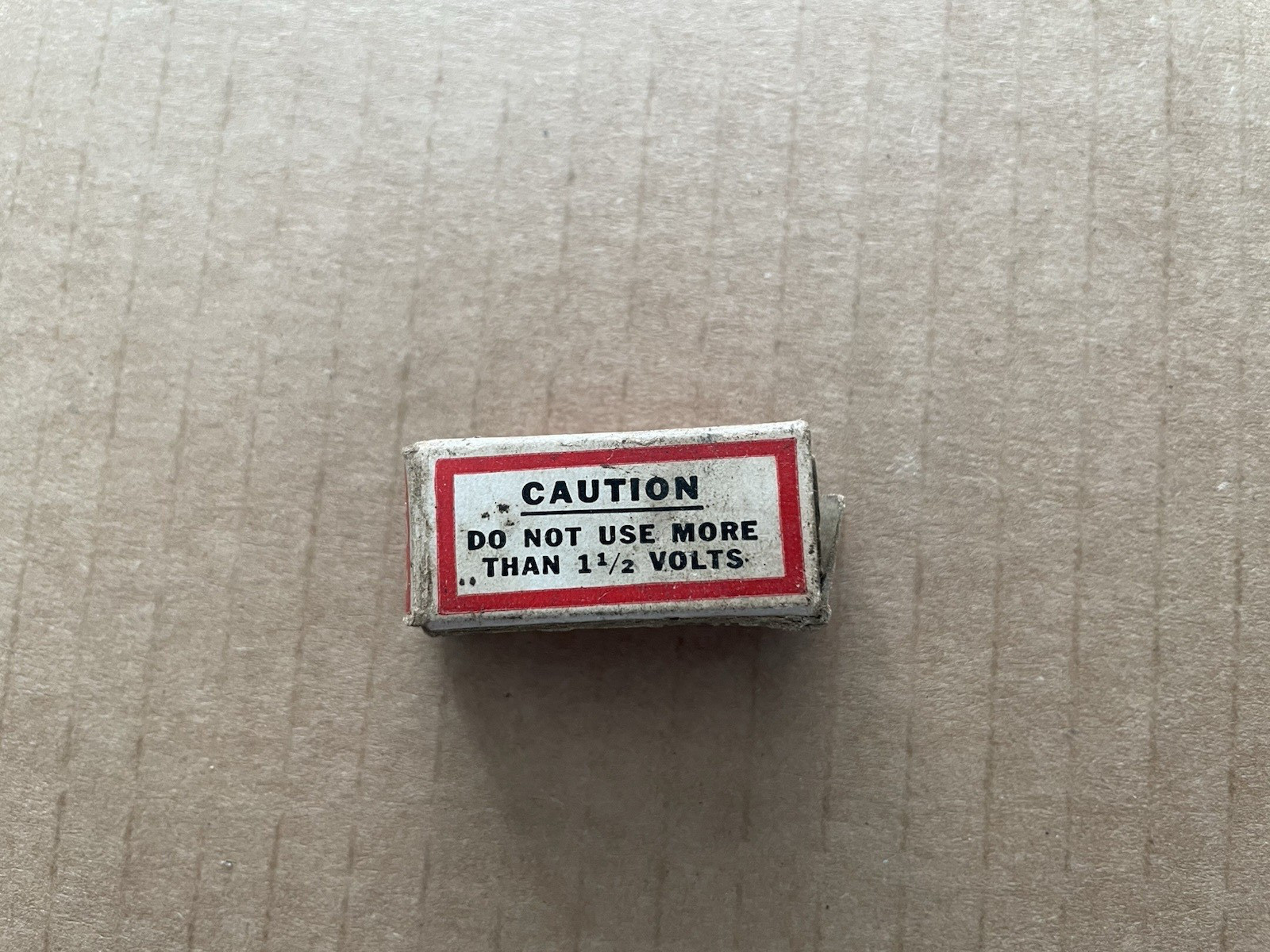 Vintage CHAMPION Glow Plug VG-2 (Box Only) Model Airplane Engine