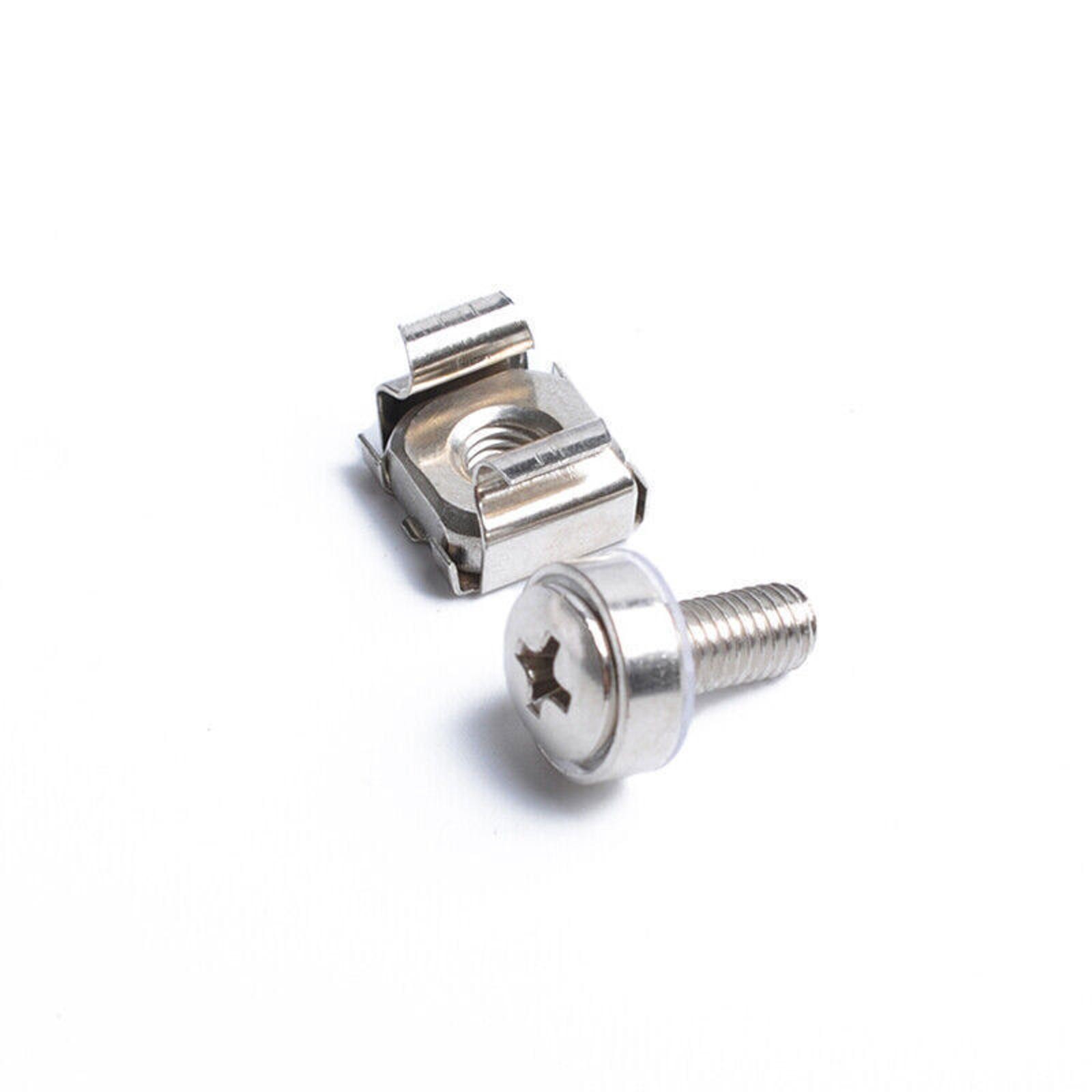 10pcs M5 Mounting Screws& Cage Nuts For Server Network AV Rackmount Equipment F