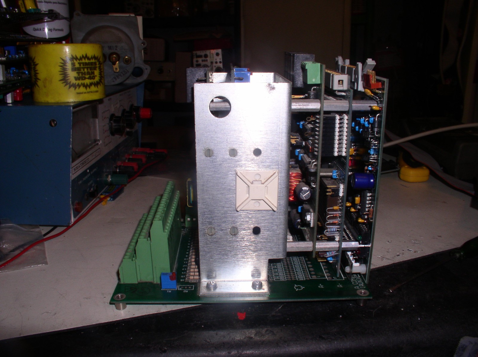 Lam Research Anafaze 778-091827 MLS 16 loop controller with HAL alarm board EMC
