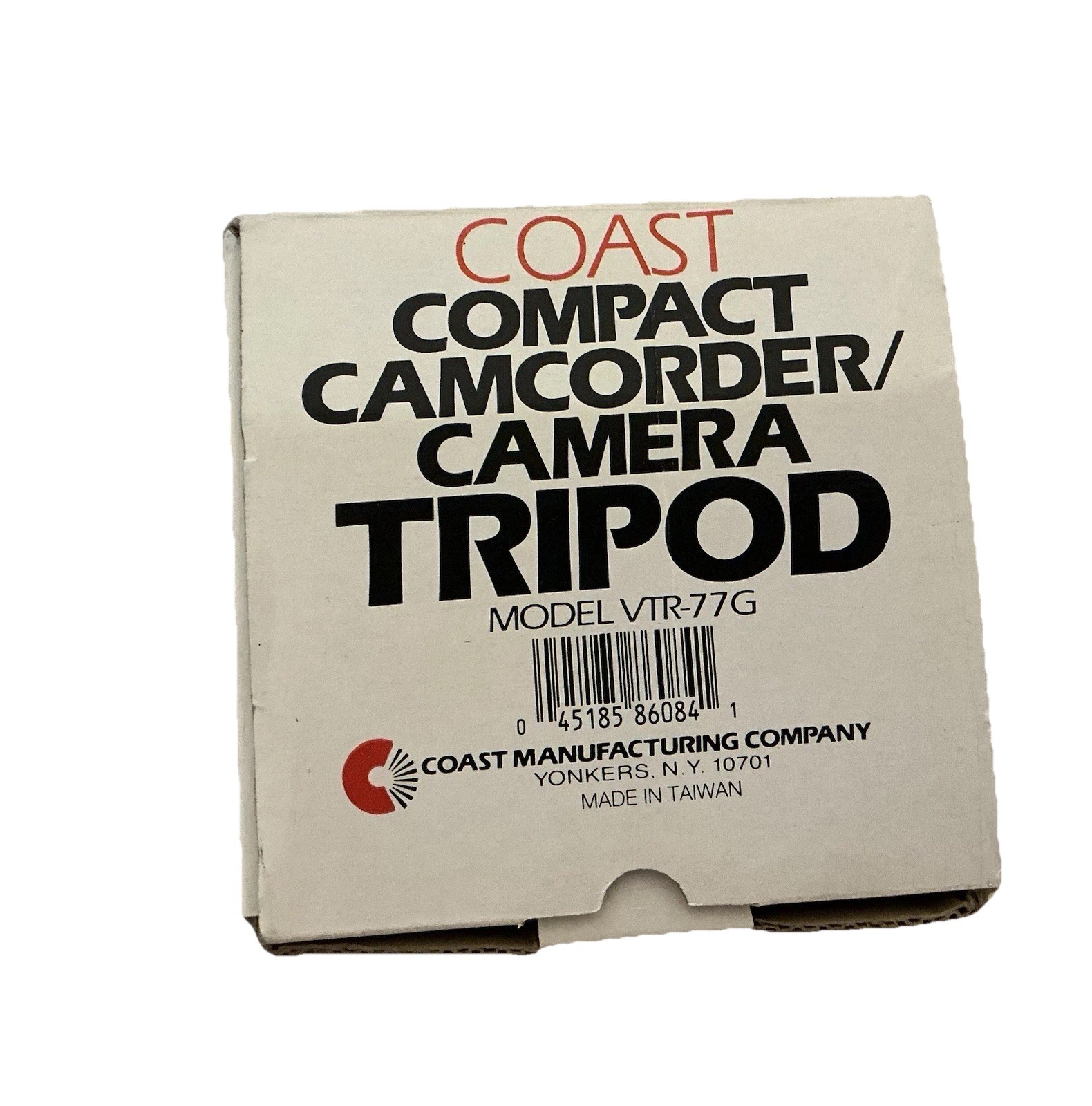 NEW! Coast Compact Camcorder/Camera Tripod Model VTR-77G-With Box