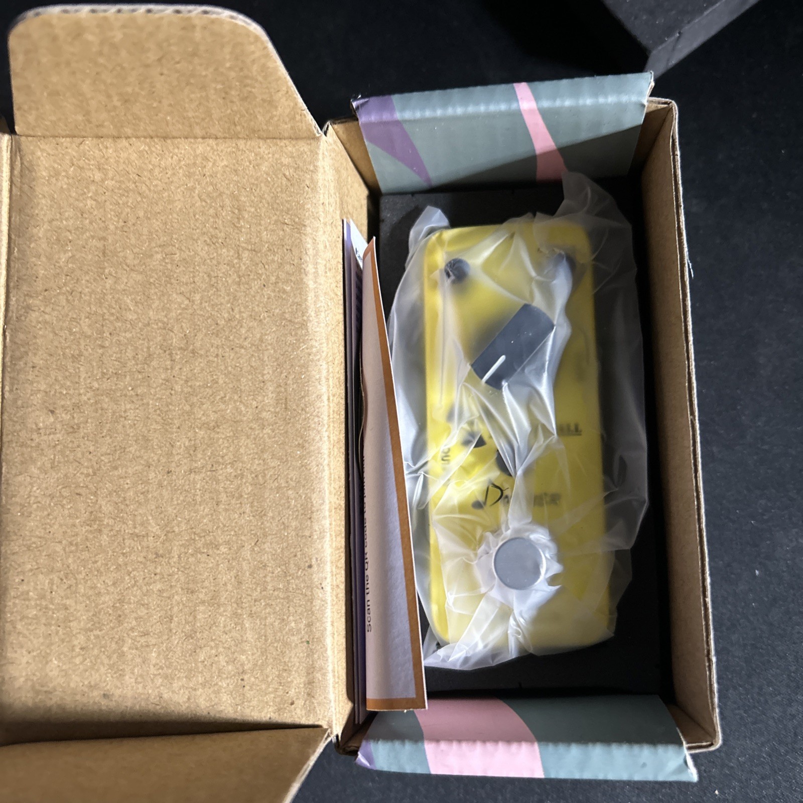 NEW Donner Mini Guitar Effect Pedal EC1162 Yellow | Compact Stompbox