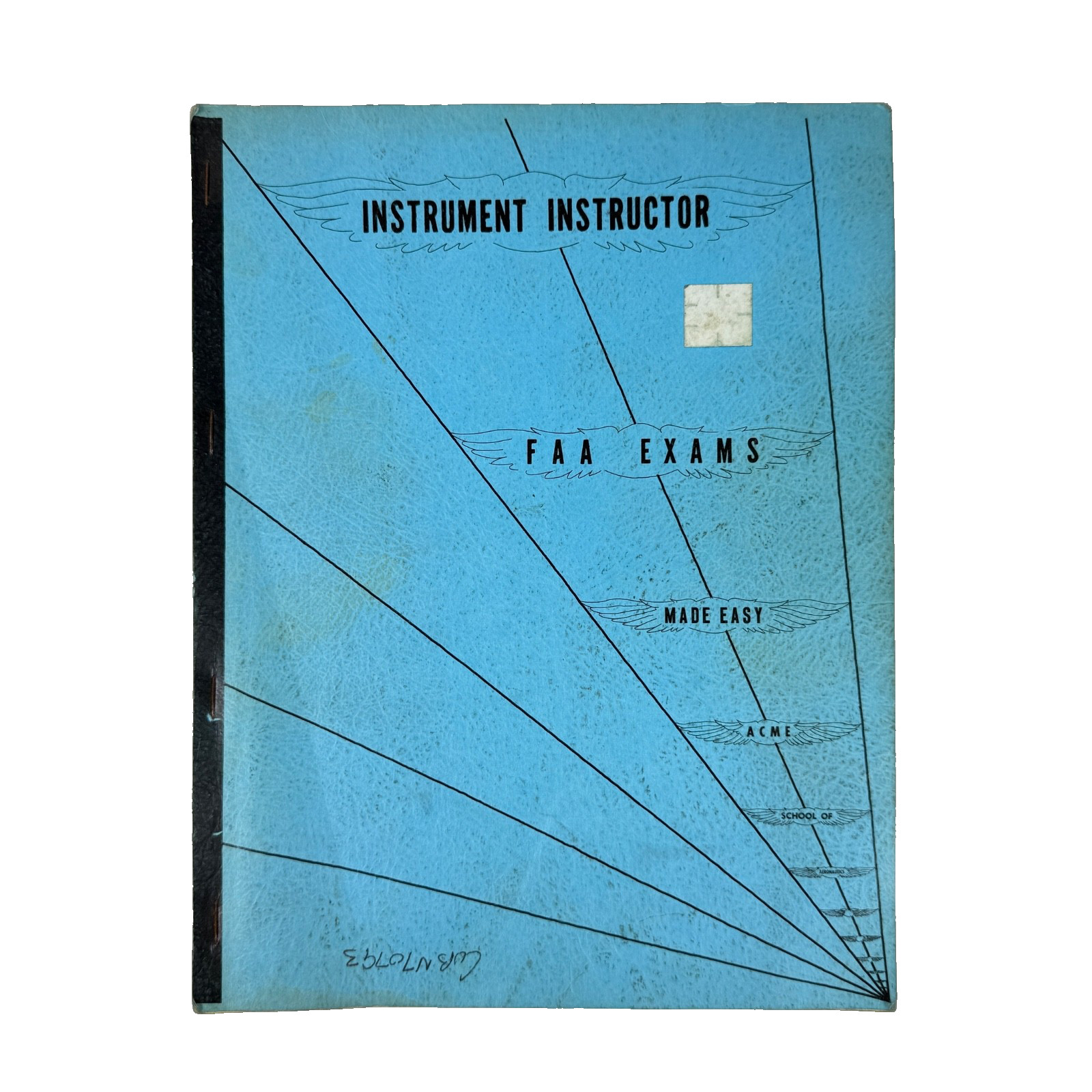 1975 Airplane Instructor FAA Exams Made Easy ACME School Of Aeronautics