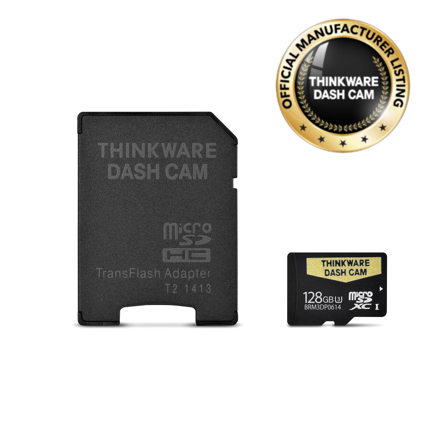 THINKWARE TWA-SMU128 UHS-I 128 GB MicroSD Card (Official Manufacturer)