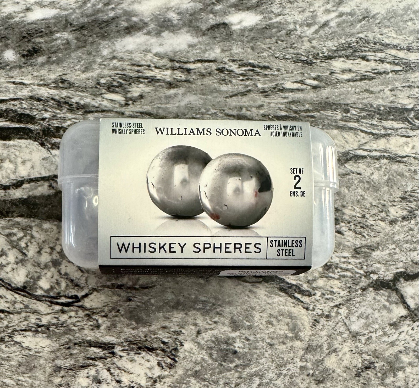William Sonoma Whisky Spheres