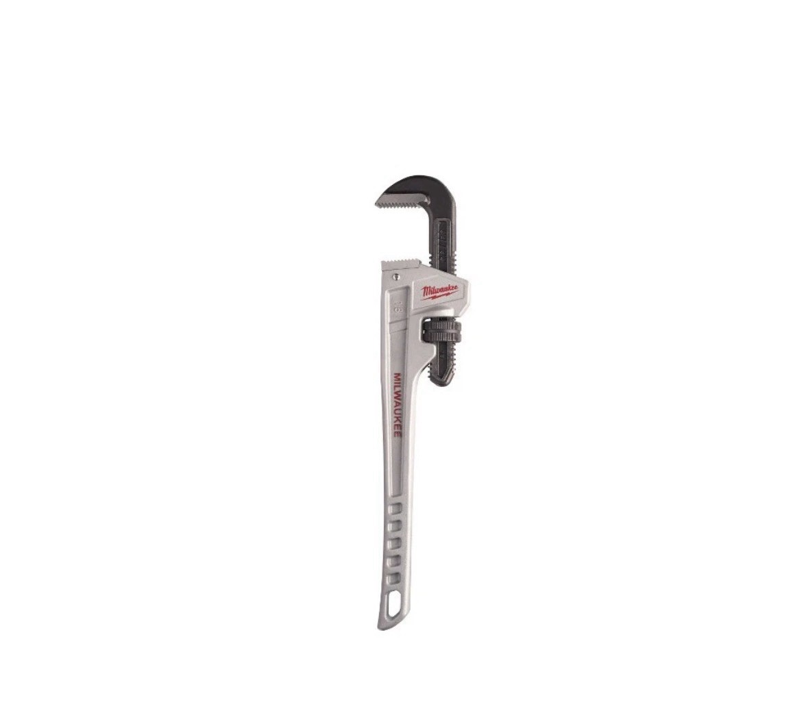 Milwaukee 48-22-7218 18-in. Overbite Jaw Aluminum Pipe Wrench, Dual Coil Springs