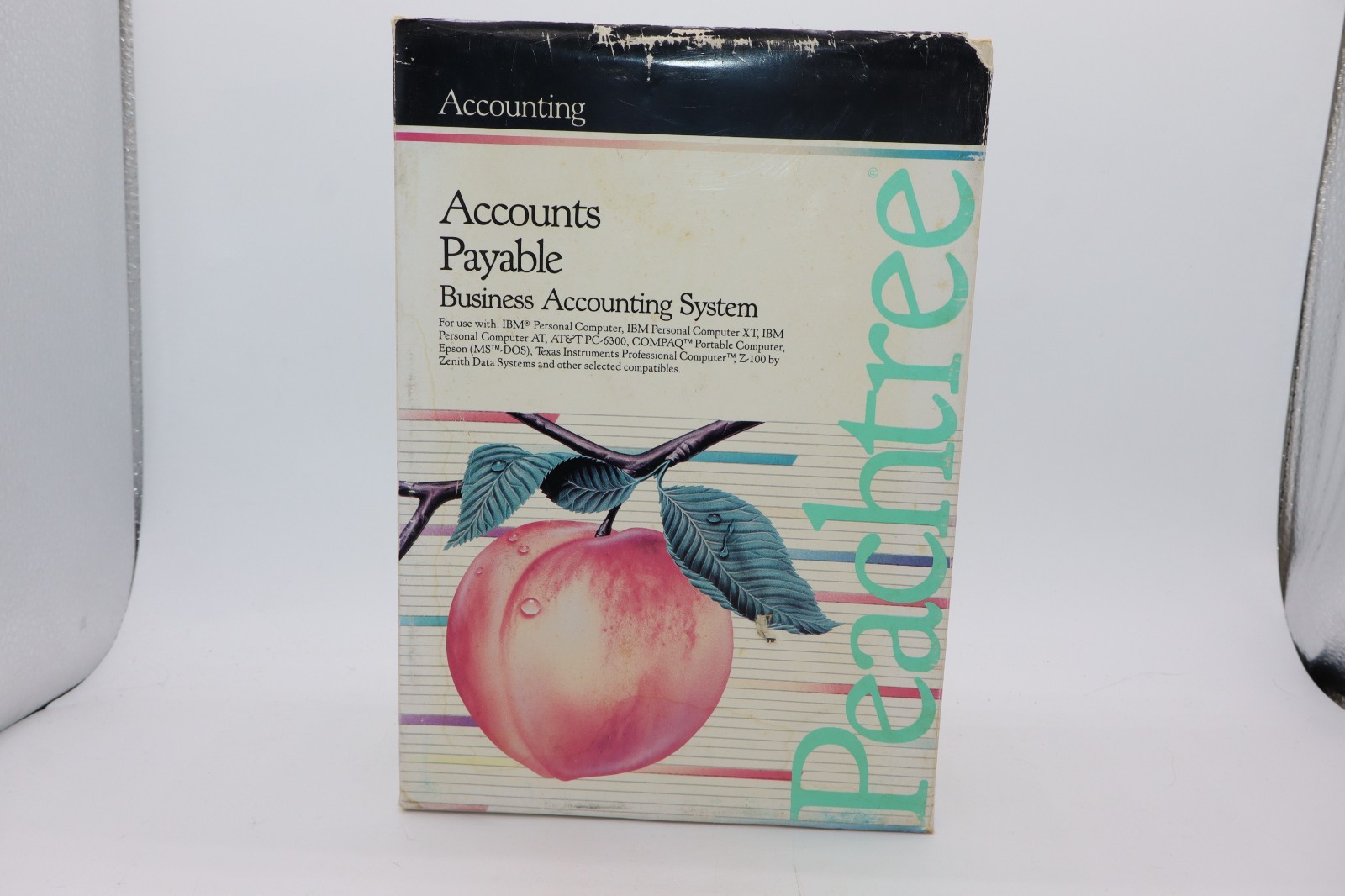 ADP Peachtree Accounts Payable Accounting For IBM PC 1980s Floppy Disk Software