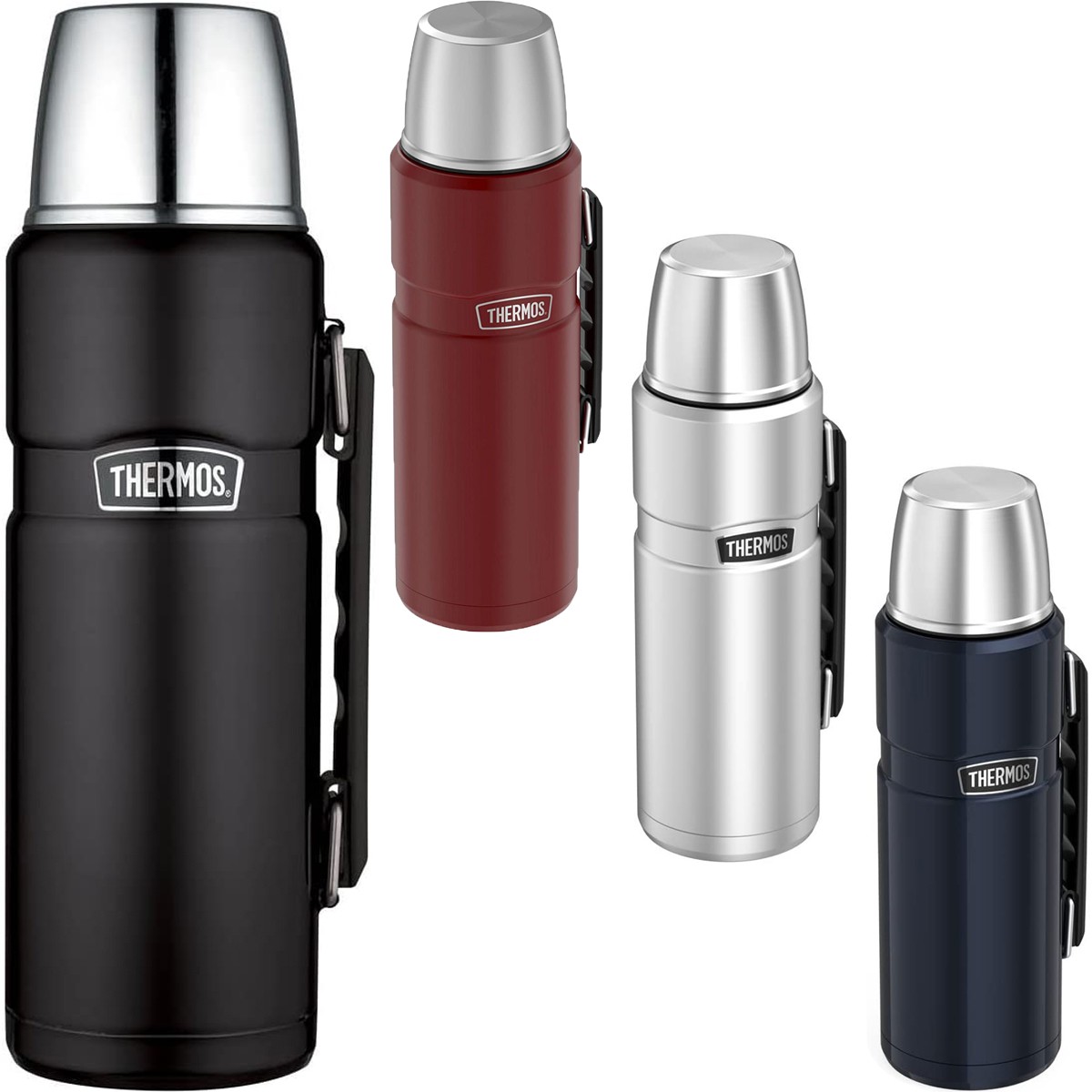 Thermos 40 oz. Stainless King Vacuum Insulated Beverage Bottle - Silver