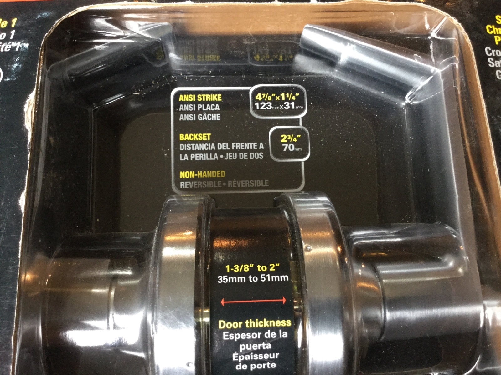 Stanley Architectural Grade 1 Entance Lockset Locksmith