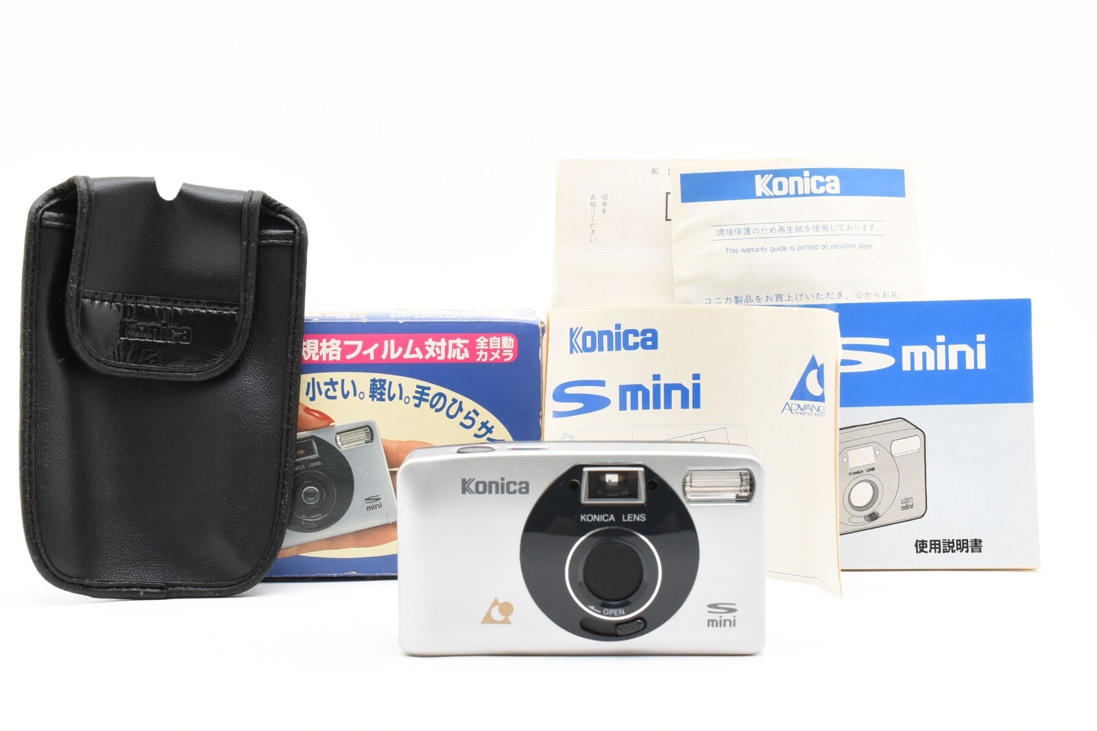 【Unused】Konica S Mini APS Point & Shoot Film Camera From Japan