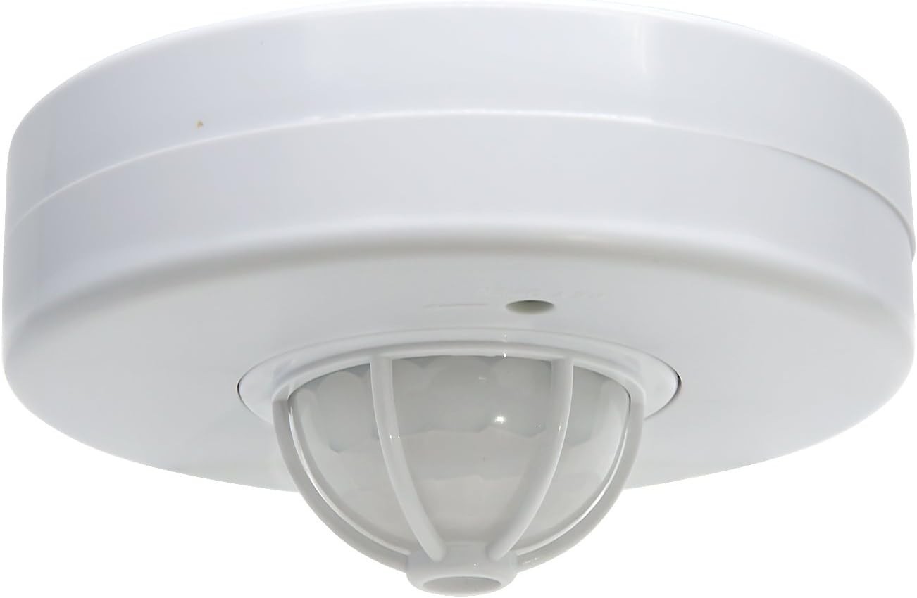 360 Degree Ceiling Occupancy Sensor PIR Motion Sensor Switch with 3 Detectors,10