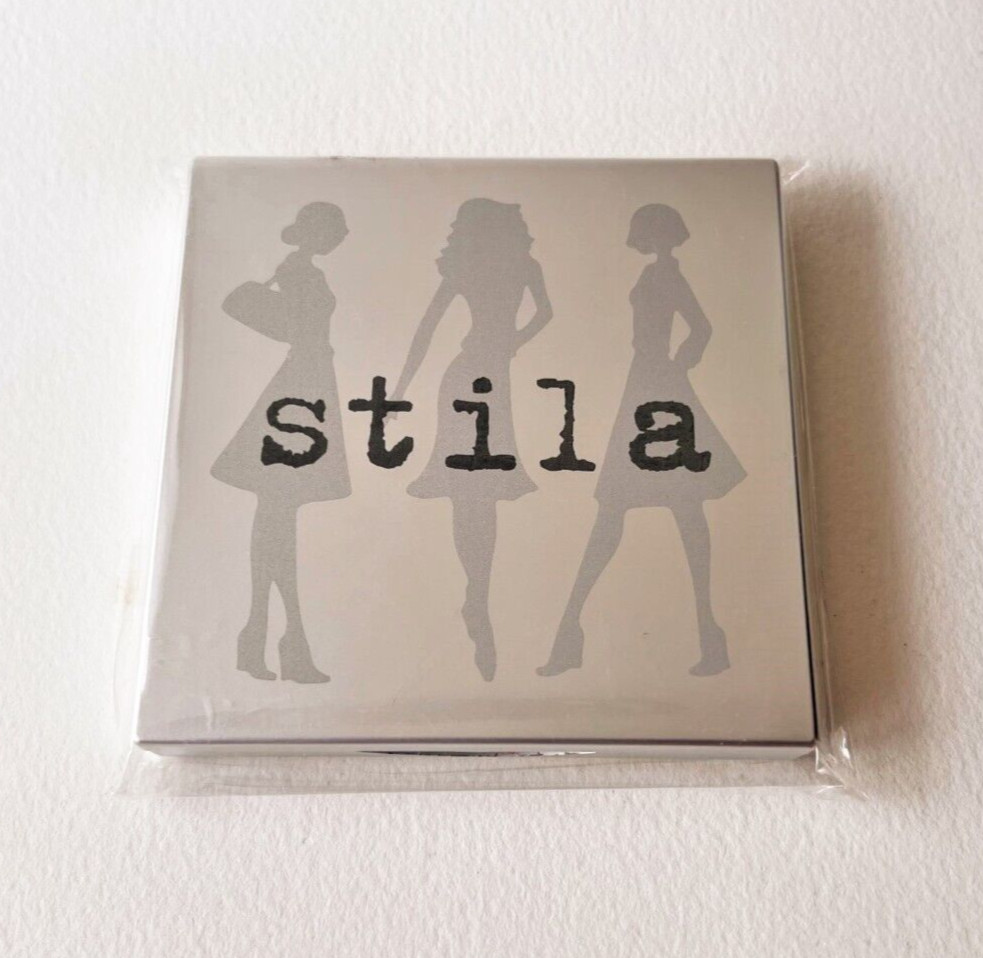 STILA 4 Pan Compact (Vintage) Metal & Magnetic, Classic Stila 3 Girls