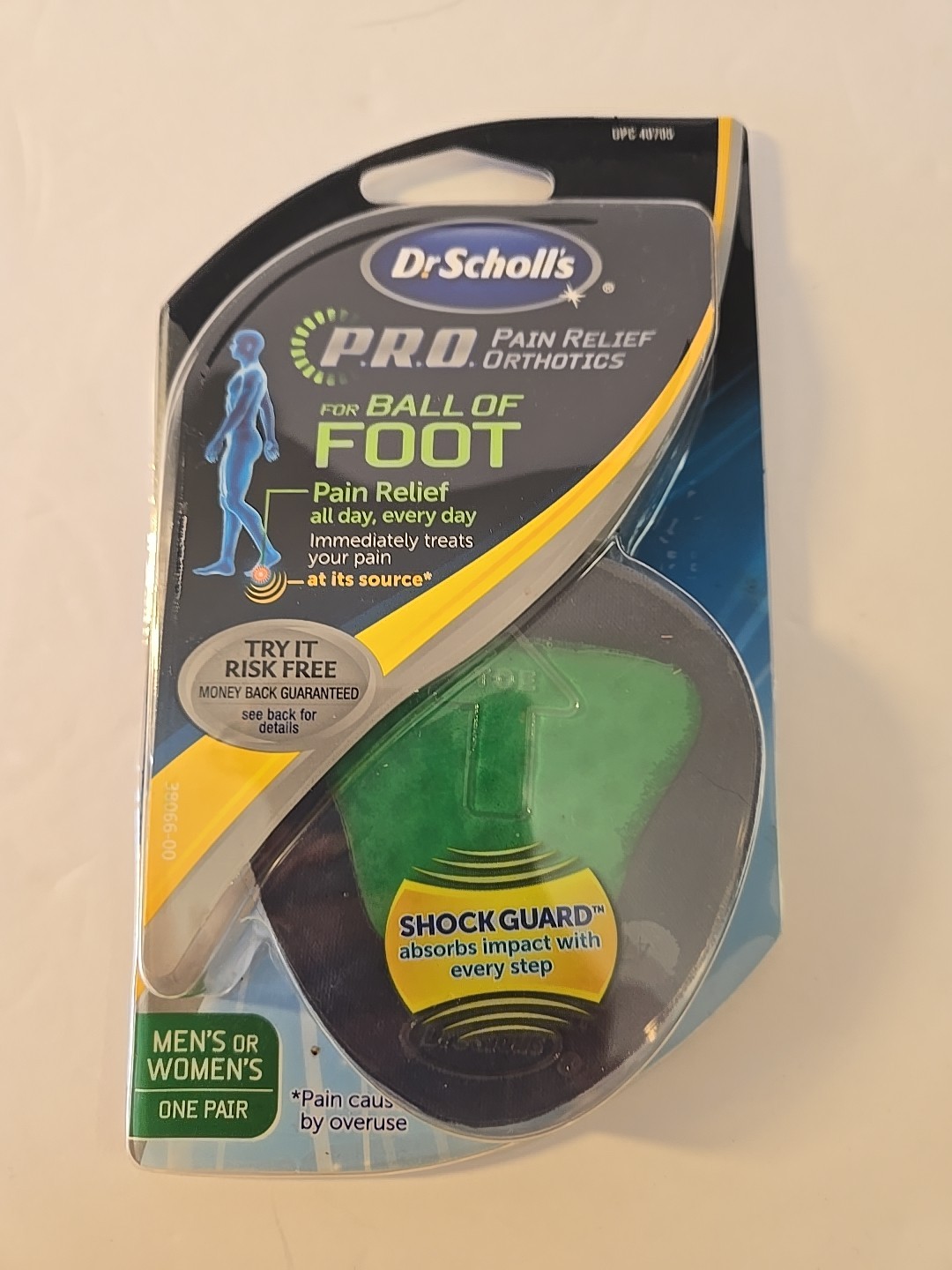 Dr Scholls BALL OF FOOT Pain Relief Orthotics Men or Women New