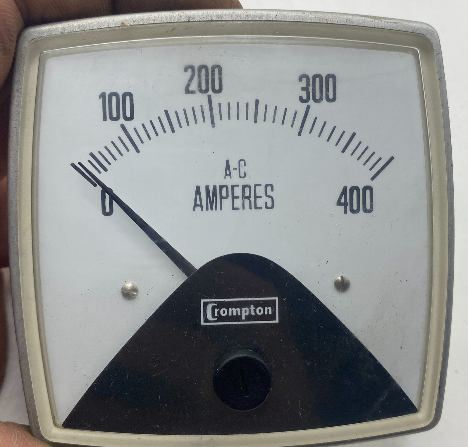 Crompton 016-02AA-LSSC-C6-S2 PS-4205 Panel Mount AC Amperes Gauge 0-400