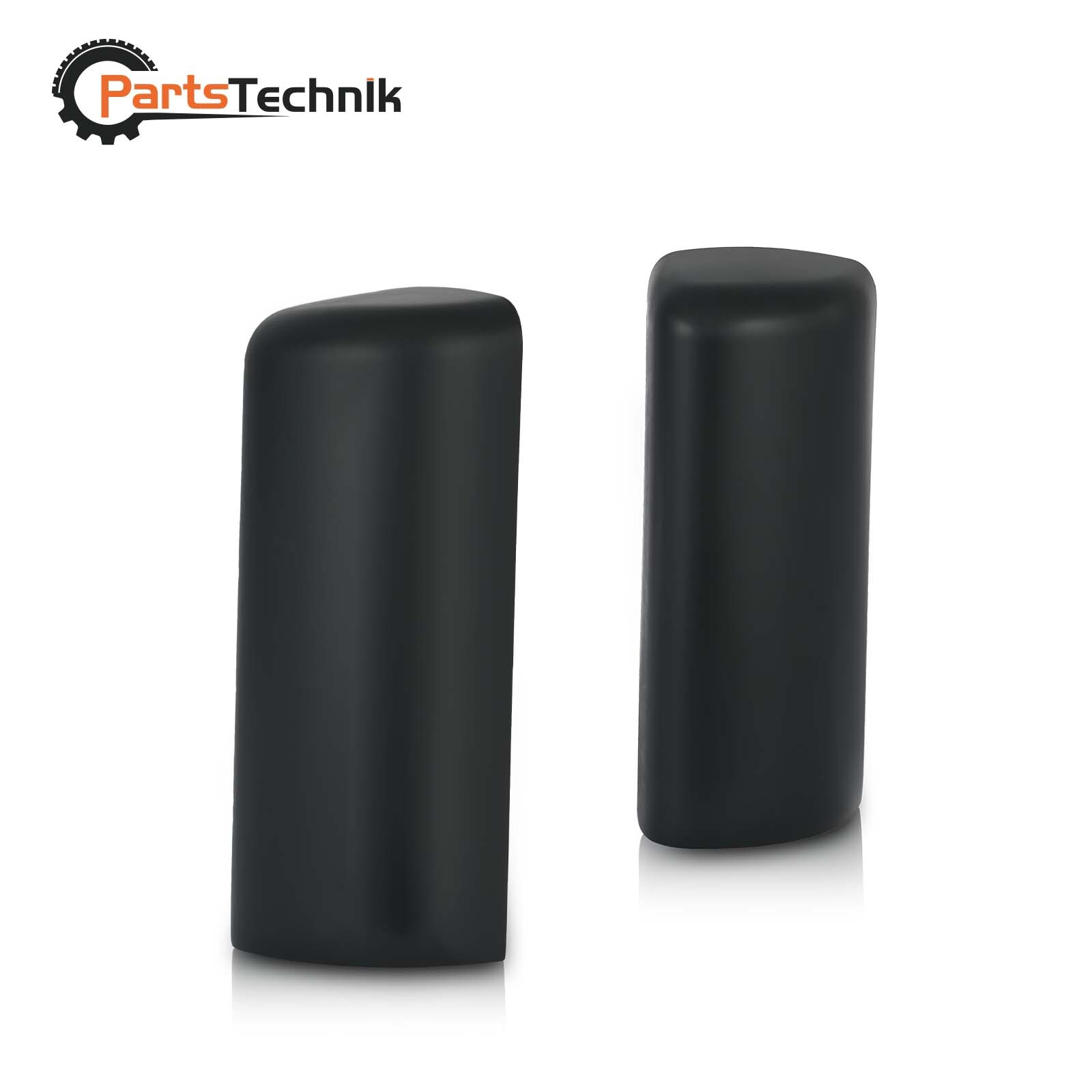 Pair Door Mirror Covers Black For 2017-2020 International LT625 Trucks LH&RH