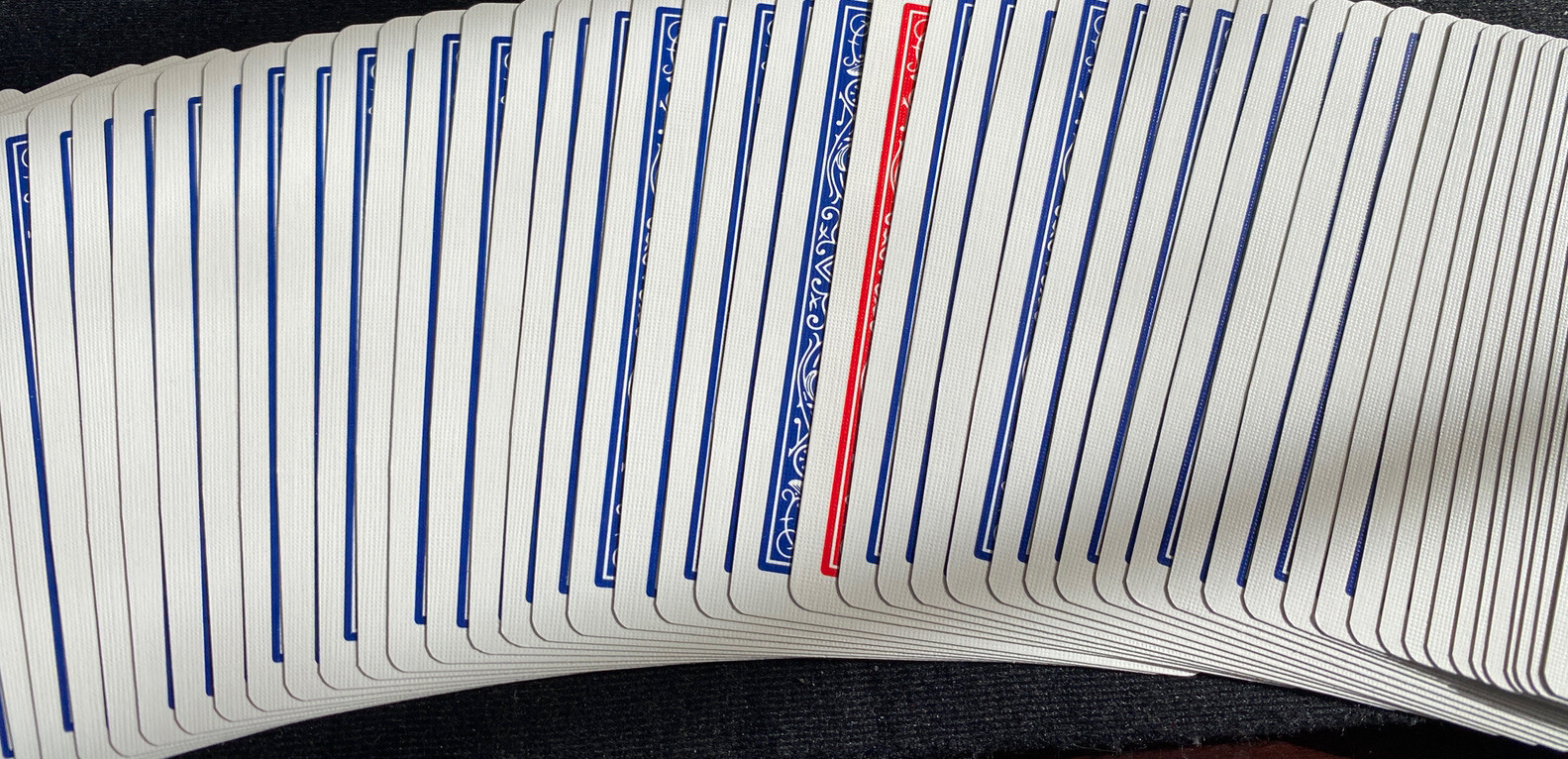 Brainwave Card Deck Red / Blue Bicycle Professional Magic Trick - Brain Wave