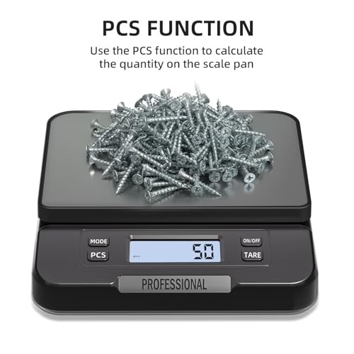 Shipping Scale 66lb Capacity, High Precision Digital Postal Scale with Large LCD