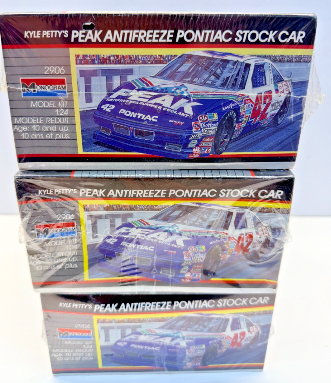 Monogram 1:24 Scale Petty's Peak Antifreeze Pontiac Stock Car Sealed Model Kit
