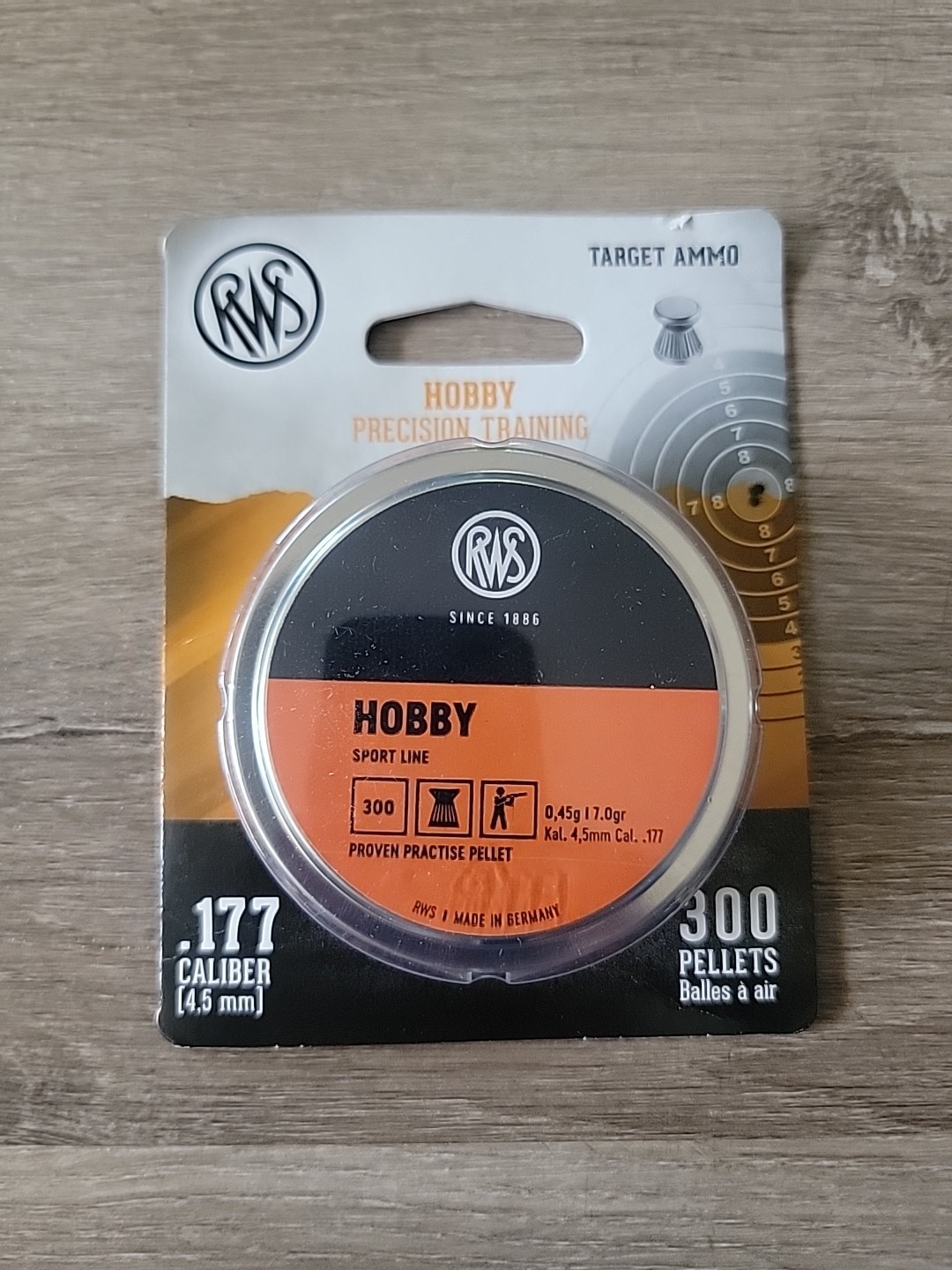 Umarex Rws Hobby Wad Cutter  .177 Pellets