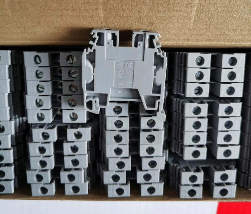 10PC New ABB/TE straight screw terminal C6/8 1SNL508010R0000 #LL