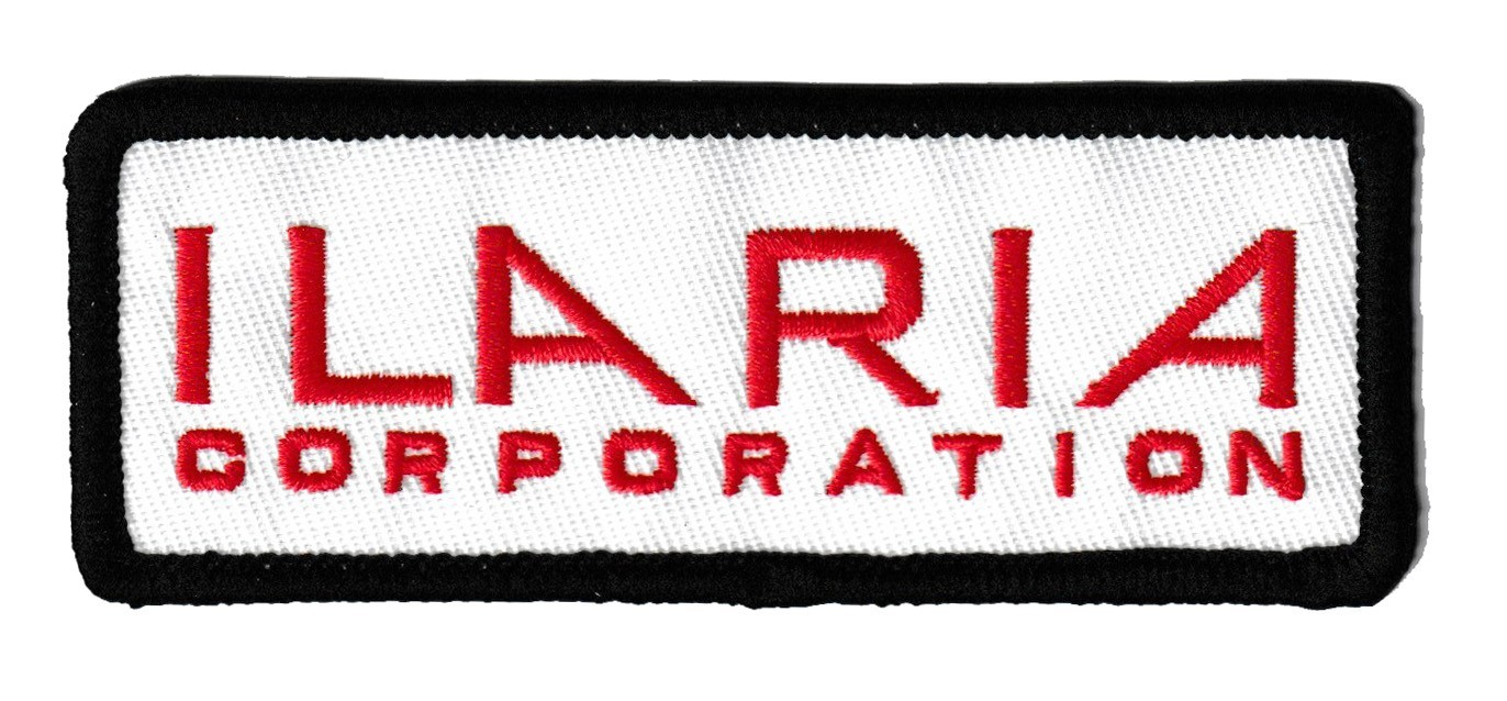 Helix Ilaria Corporation zombie science fiction horror TV prop patch