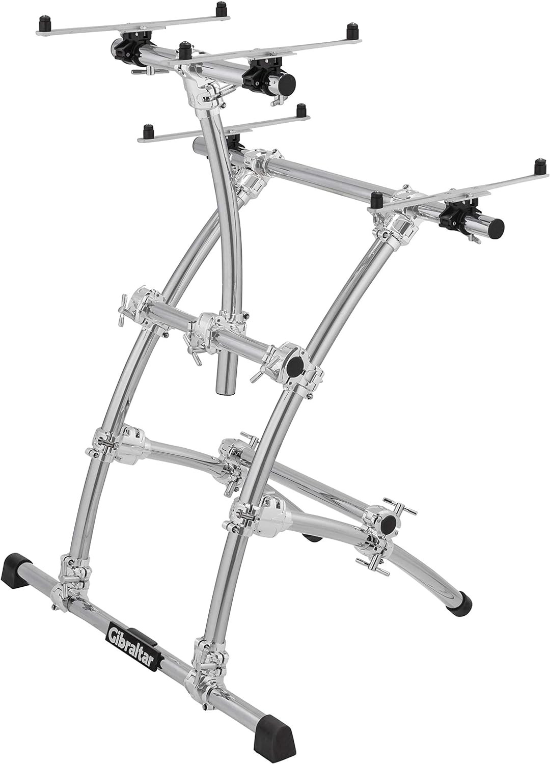 Gibraltar Portable Large 2-Tier Keyboard Stand 88-Key - Chrome
