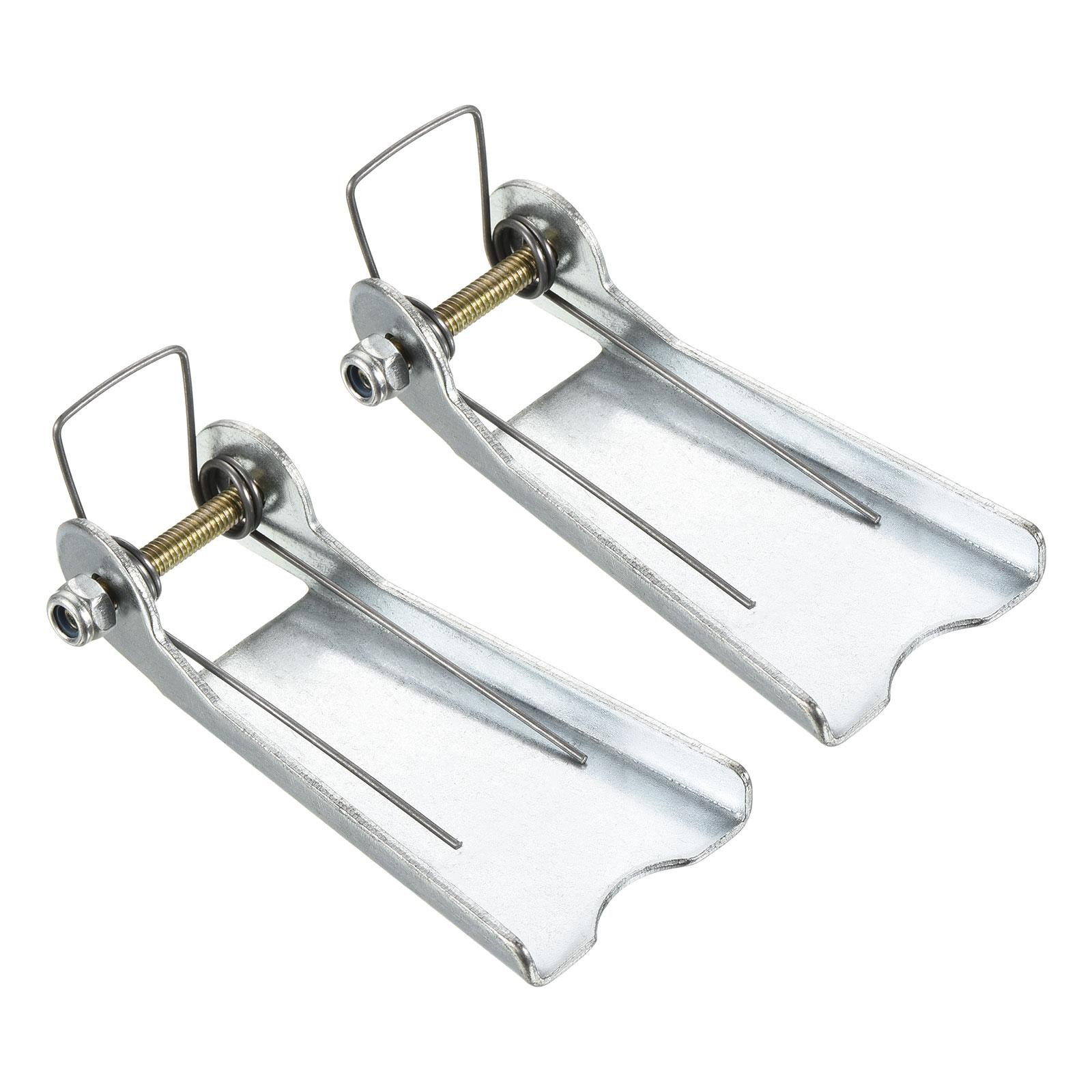 2pcs 2.9" Replacement Hooks Latch Metal Receiver Hitch for Trailer Silver