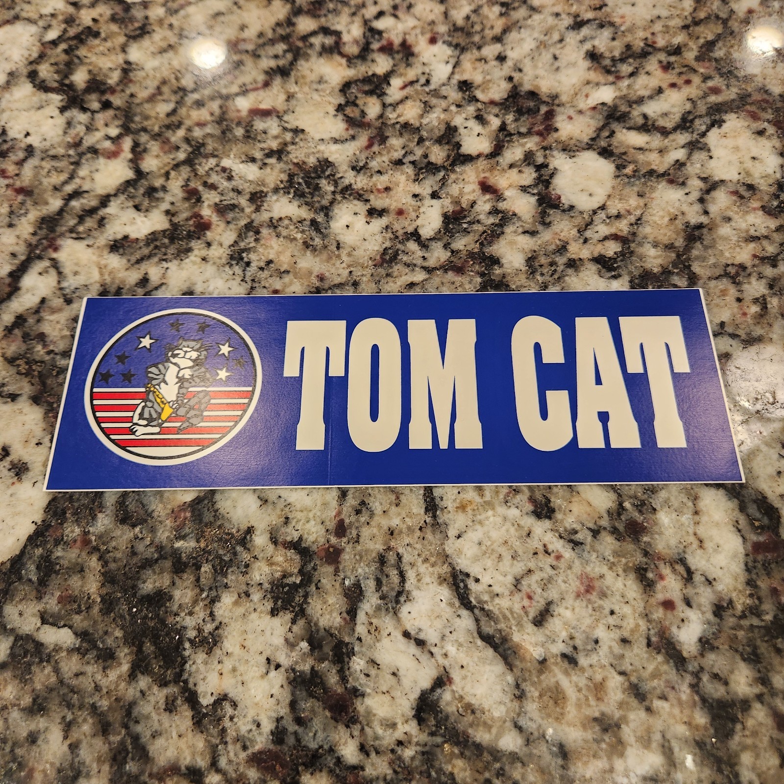 USN " TOMCAT " Bumper Sticker/Decal