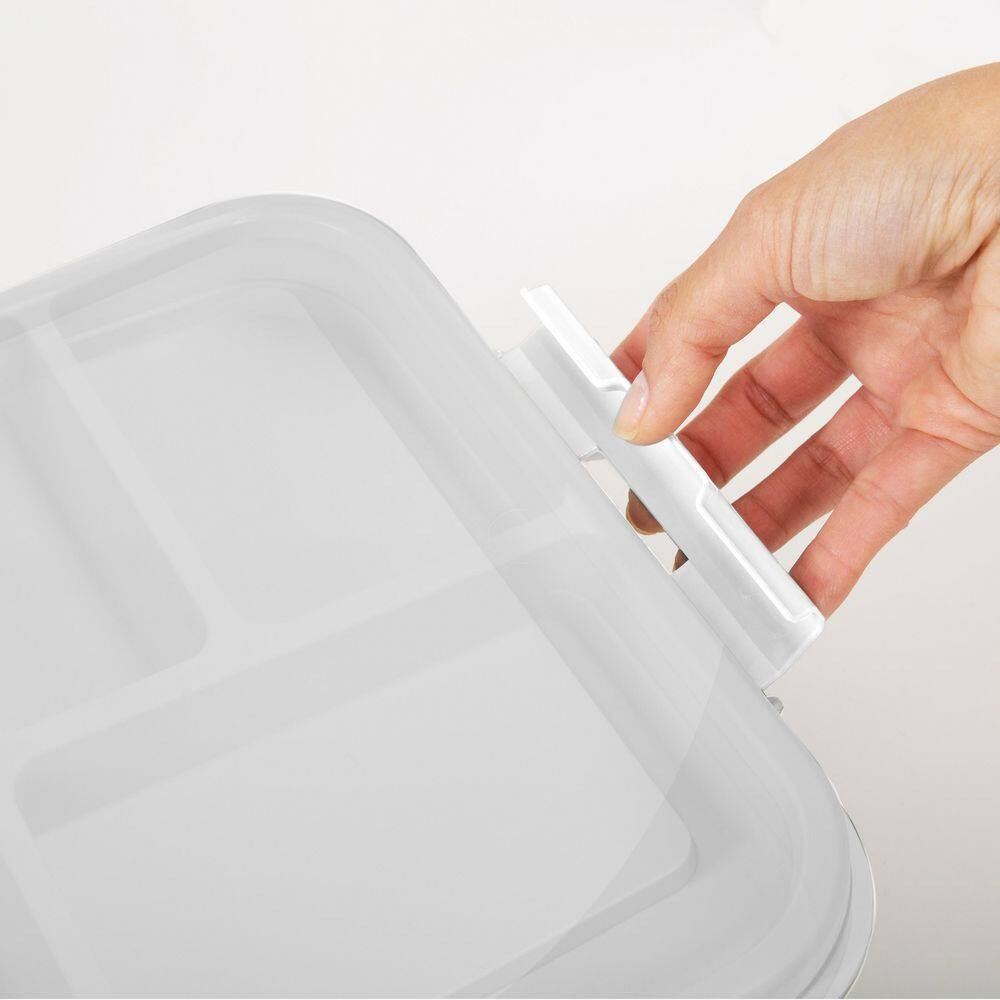 5 Compartment Gift Supply Storage Box in White