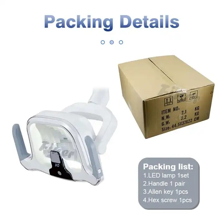 Adjustable Dental Chair LED Light Sensor Switch Shadowless Reflecting Lamp 22mm