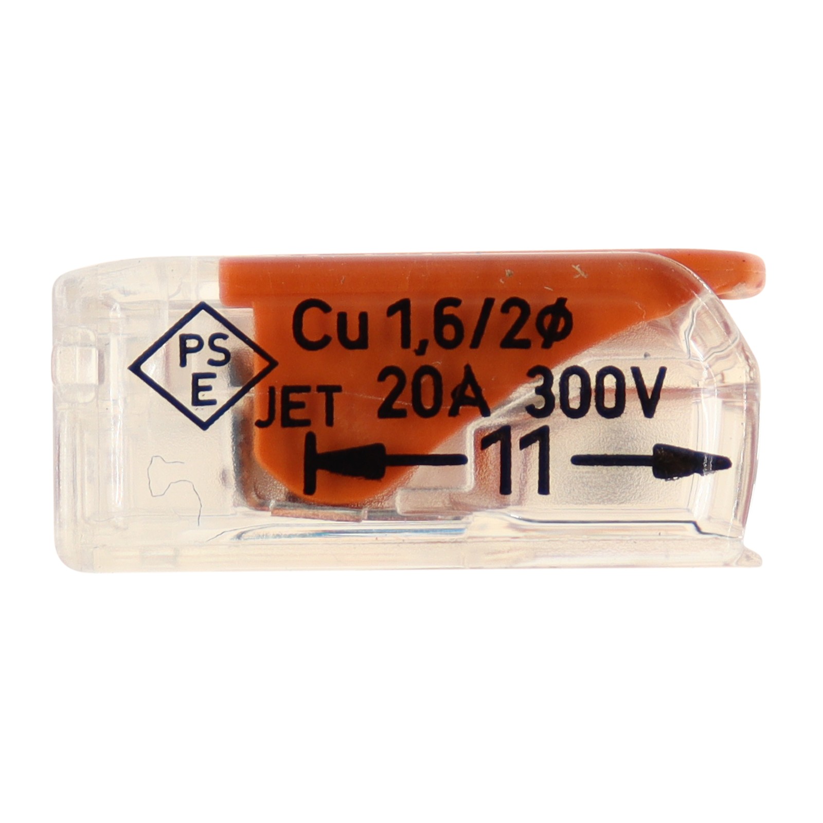 WAGO 221-412 LEVER-NUTS 2-Conductor Compact Wire Connectors (100-Pack)
