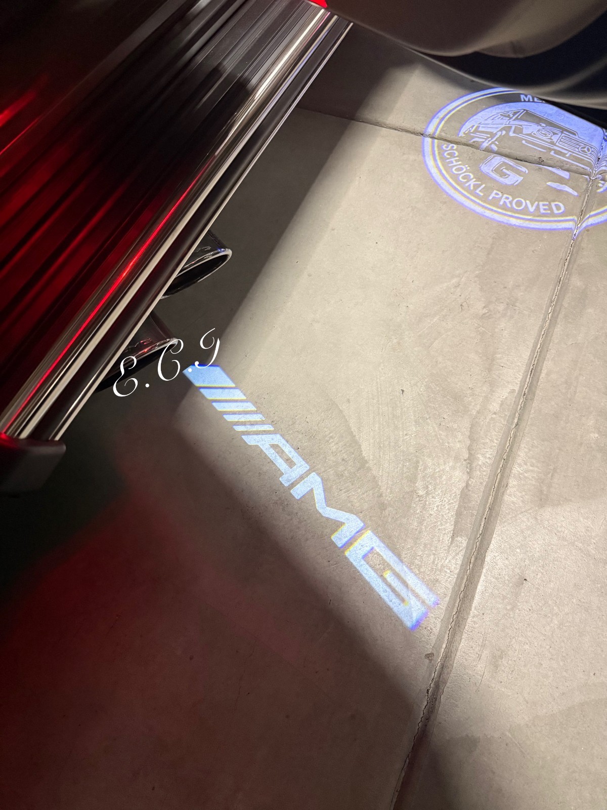NEW W465 Mercedes W464 2019~2026 G550 G63 Welcome Door Light LED