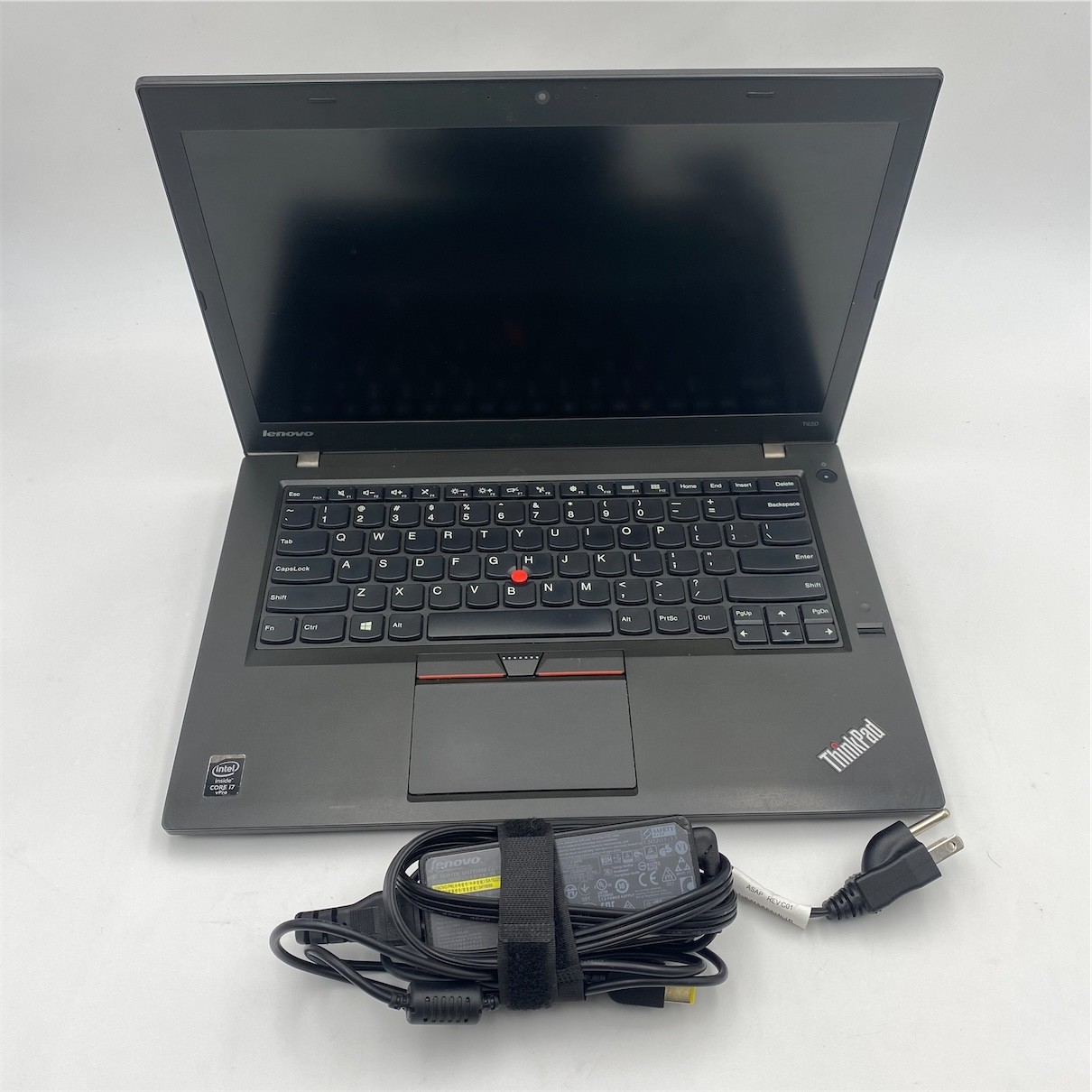 Lenovo ThinkPad T450 I7-5600U 8GB RAM 500GB HDD *White dot on screen* Batt 77%