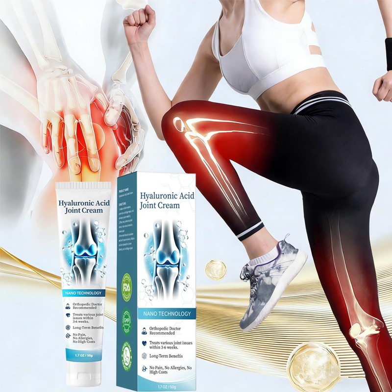 2026 NEW Hyaluronic Acid Joint Cream - Joint- Knee Pain Relief 1.76oz/ 50g
